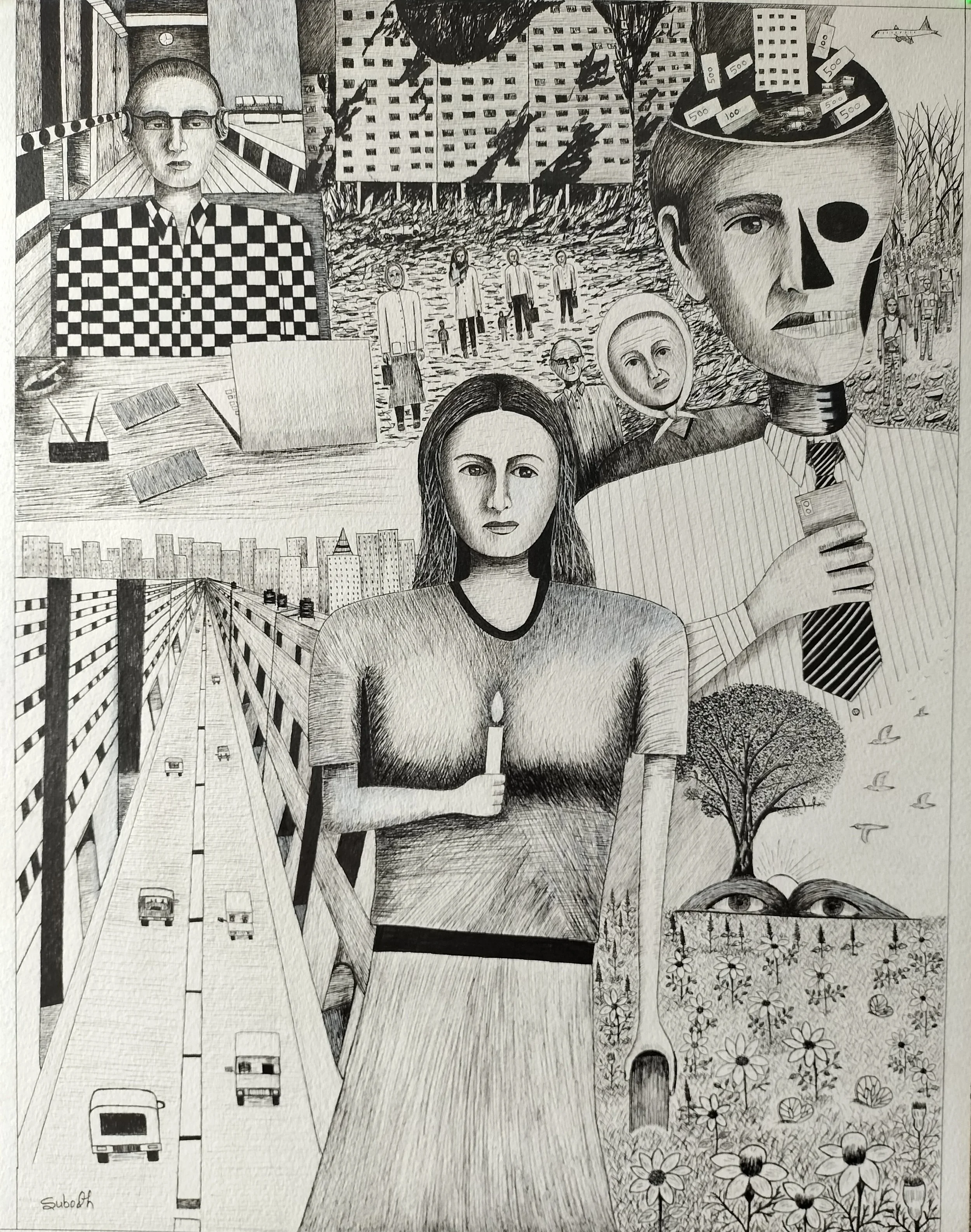 hope
ink on paper
22/28 inches