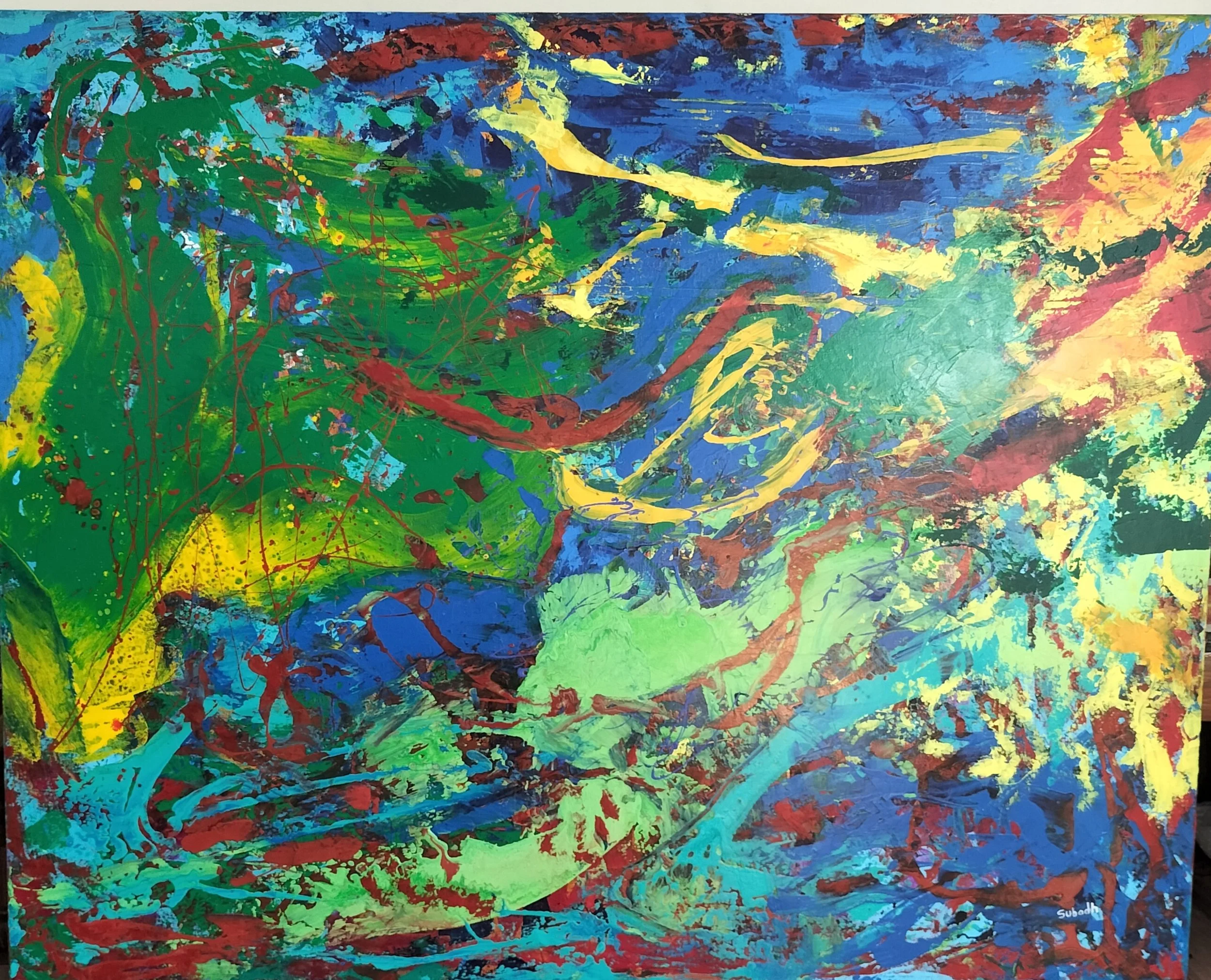 untitled
acrylic on cotton
60/48 inches