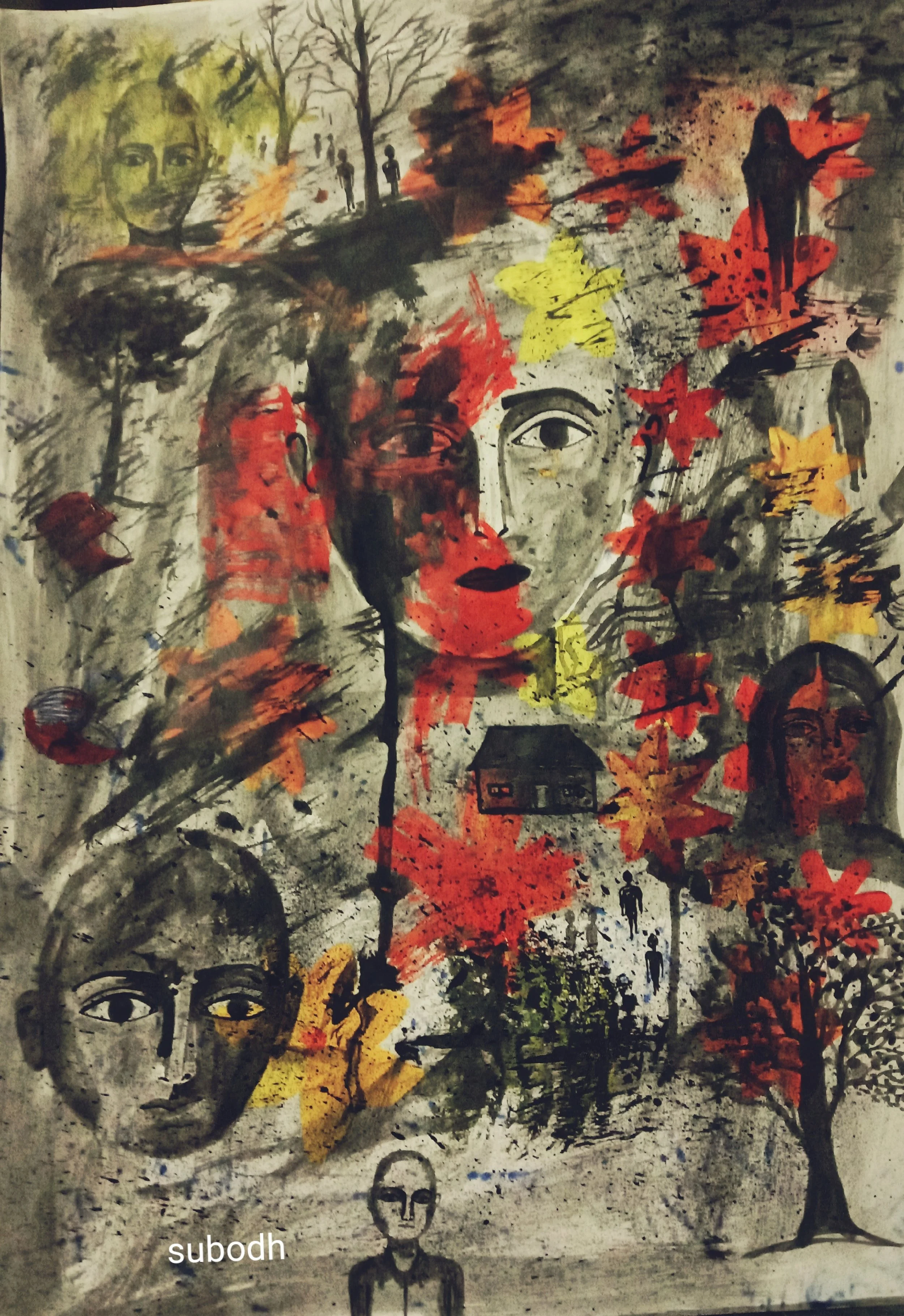 ink on paper
12/16 inches