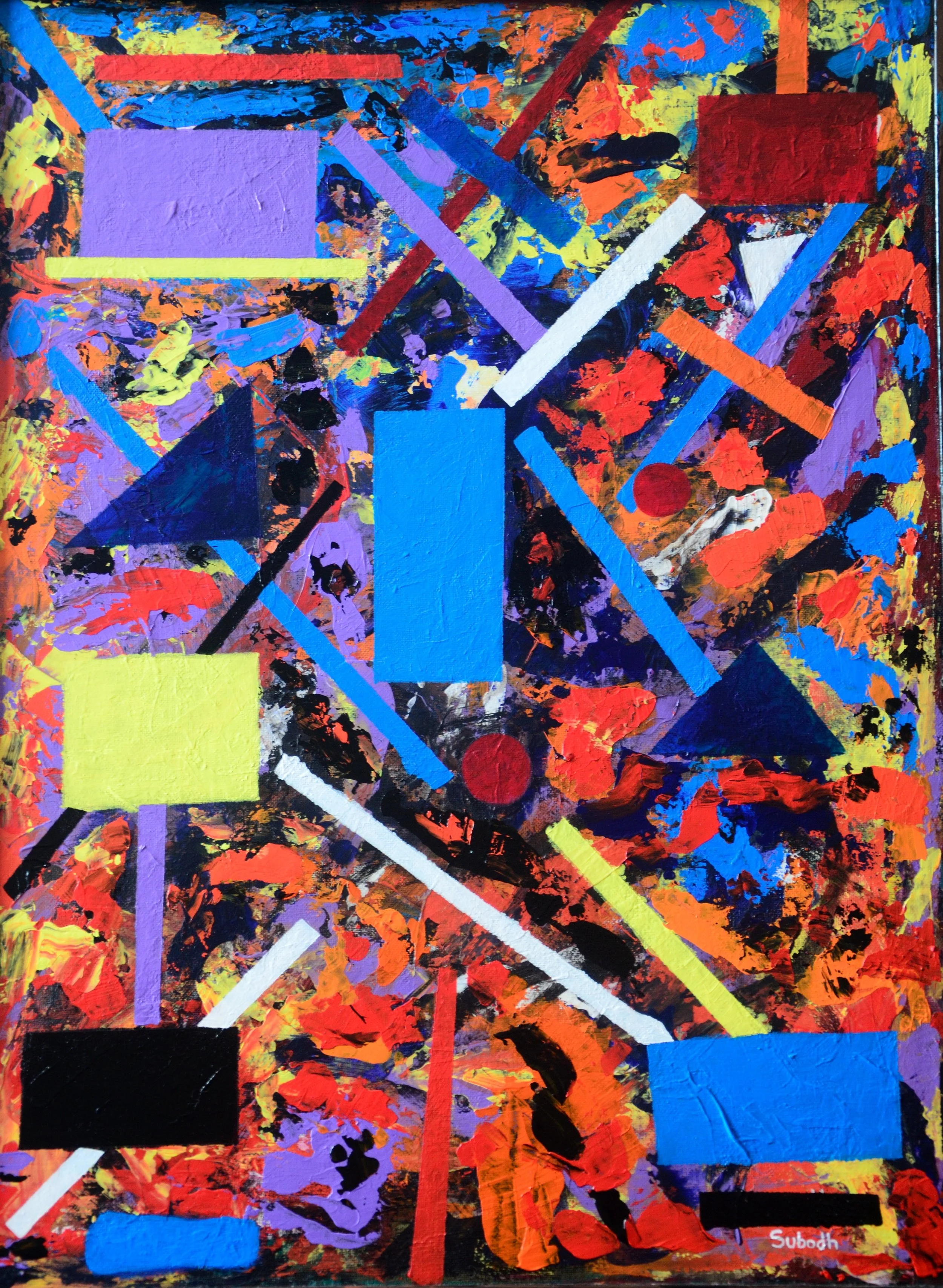 Untitled
Acrylic on Canvas board
18/24 inches