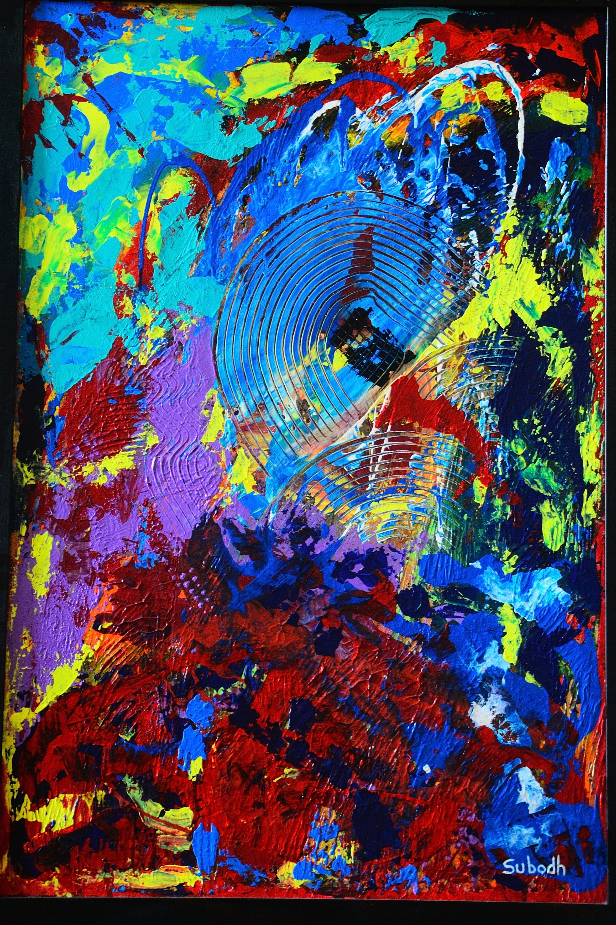 The Joy
acrylic on canvas board
22/32 inches