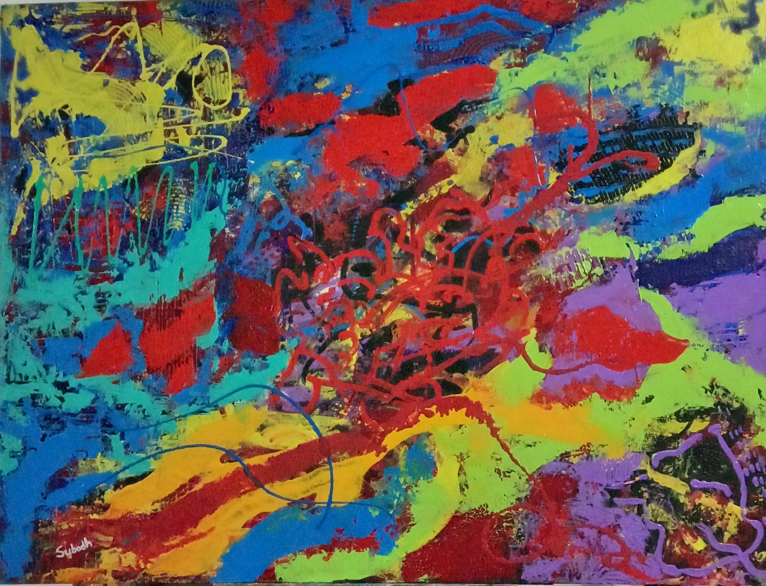 untitled
acrylic on cotton
48/36 inches