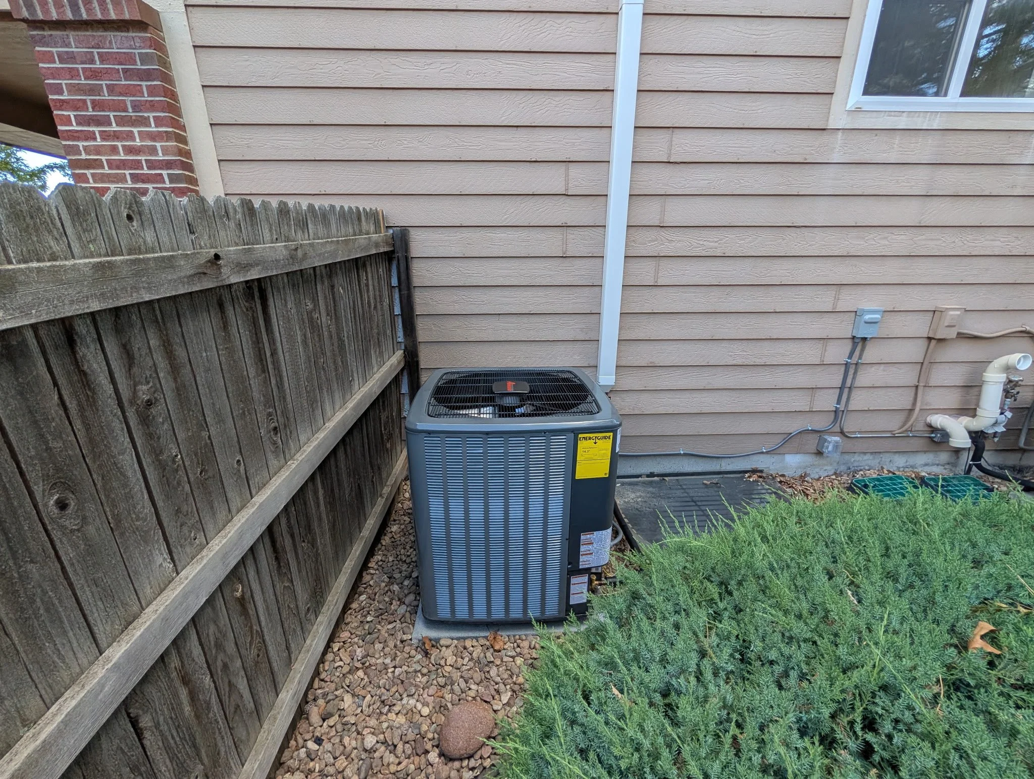 Backyard Amana A/C