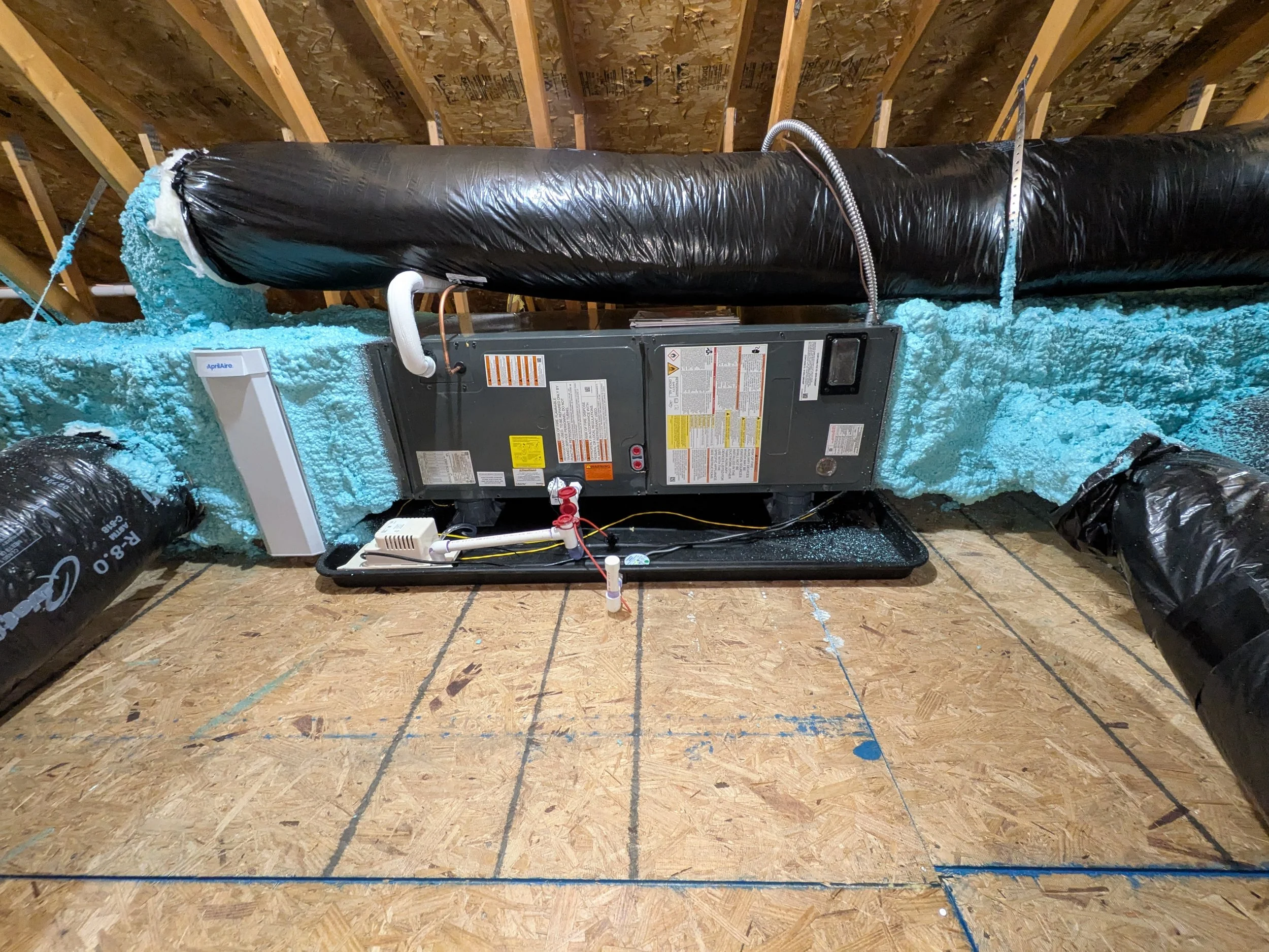 Attic Air-Handler Installation