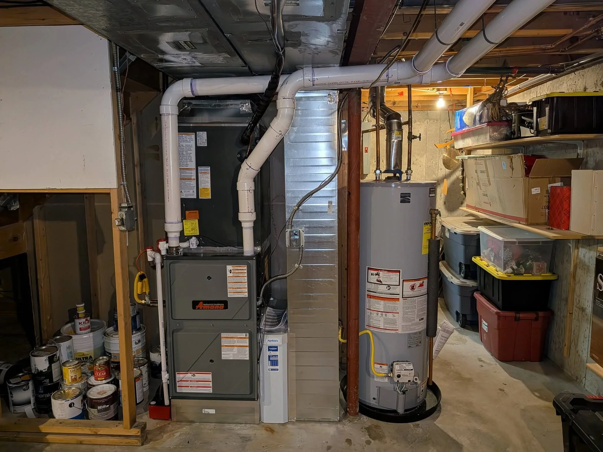 Amana Furnace Basement