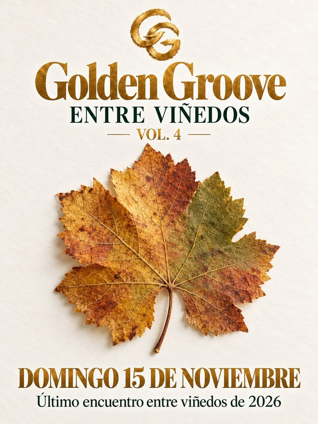 🍂🎶 GOLDEN GROOVE AMONG THE VINES · VOL. 3 (15/11)