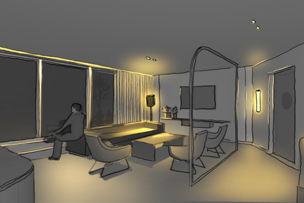 Praxisbeleuchtung bsp Zahnarzt 1