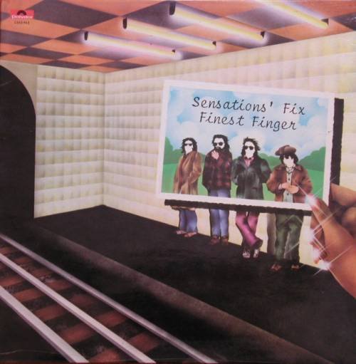 Album cover for 1976 album 'Finest Finger' [Polydor] 