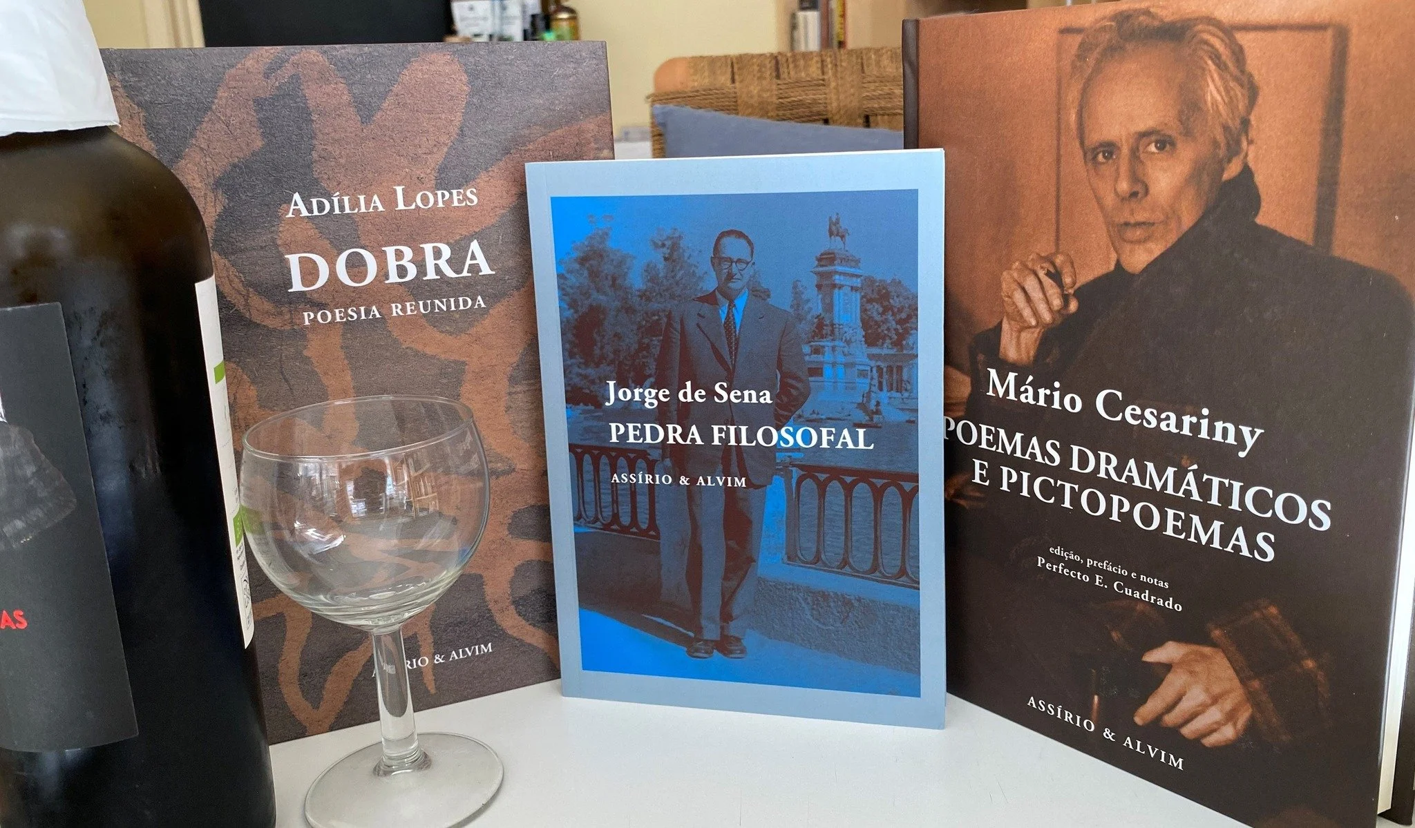 “Apéro” com poesia - Pedro Oom e Soares dos Passos