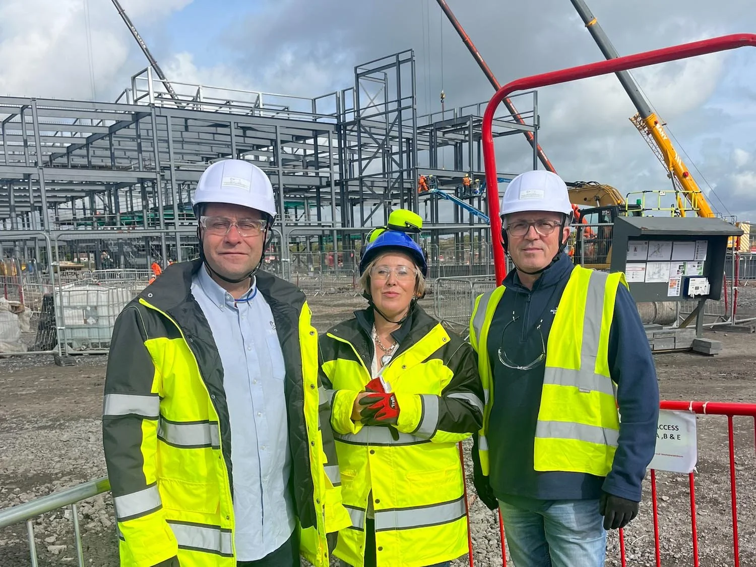 Pride and perfect progress at Pentre Awel