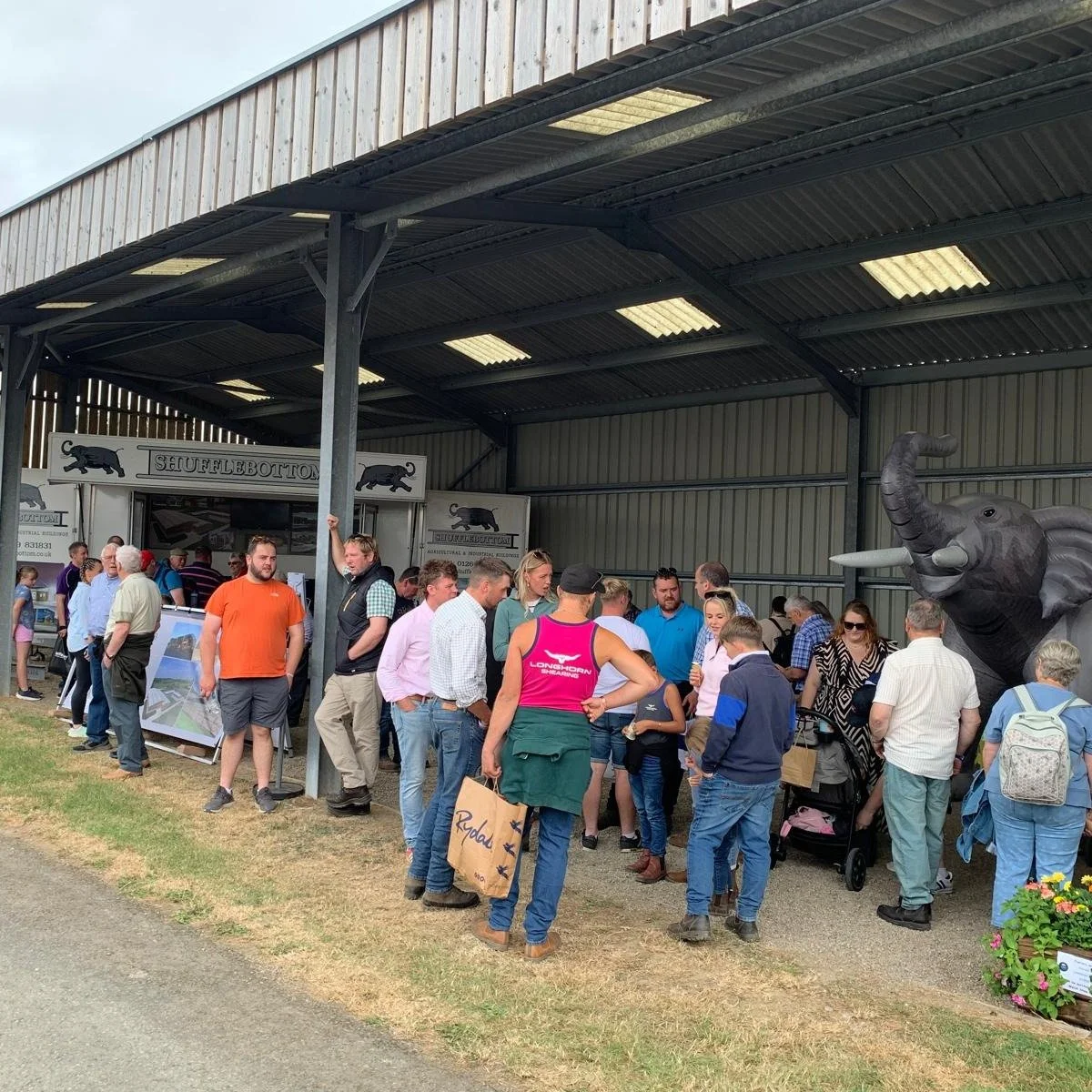 What a great 4 days Shufflebottom had talking to customers, old and new, at our stand at this year's @royal_welsh_show. Read more about it and about where you'll find us at this year's autumn/winter agricultural shows on our website blog. 

#steelfra
