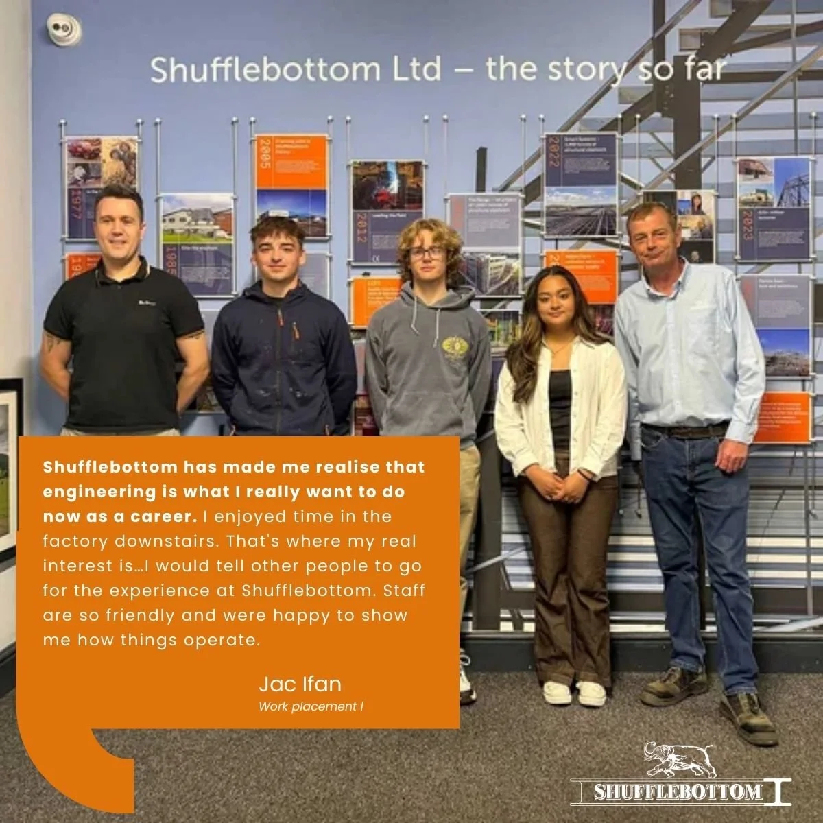 ✨ &ldquo;𝗦𝗵𝘂𝗳𝗳𝗹𝗲𝗯𝗼𝘁𝘁𝗼𝗺 𝗵𝗮𝘀 𝗺𝗮𝗱𝗲 𝗺𝗲 𝗿𝗲𝗮𝗹𝗶𝘀𝗲 𝘁𝗵𝗮𝘁 𝗲𝗻𝗴𝗶𝗻𝗲𝗲𝗿𝗶𝗻𝗴 𝗶𝘀 𝘄𝗵𝗮𝘁 𝗜 𝗿𝗲𝗮𝗹𝗹𝘆 𝘄𝗮𝗻𝘁 𝘁𝗼 𝗱𝗼 𝗻𝗼𝘄 𝗮𝘀 𝗮 𝗰𝗮𝗿𝗲𝗲𝗿.&quot;✨

At Shufflebottom, moments like this remind us why we are so 