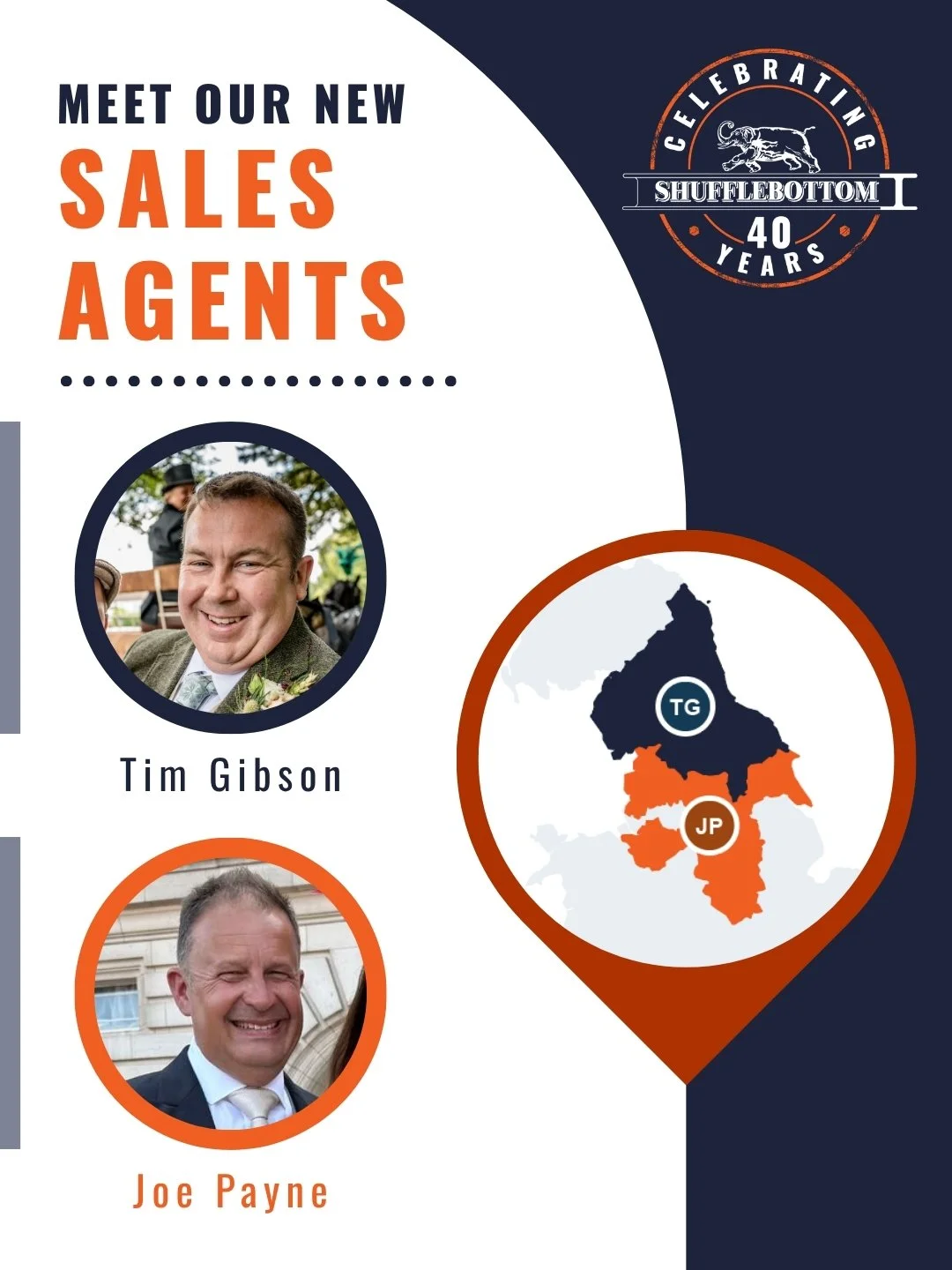 Two new faces have joined the Shufflebottom sales network! 👋

We&rsquo;re delighted to welcome Tim Gibson and Joe Payne as our new regional sales agents.

Both are experienced farmers with extensive agricultural knowledge, bringing valuable first-ha