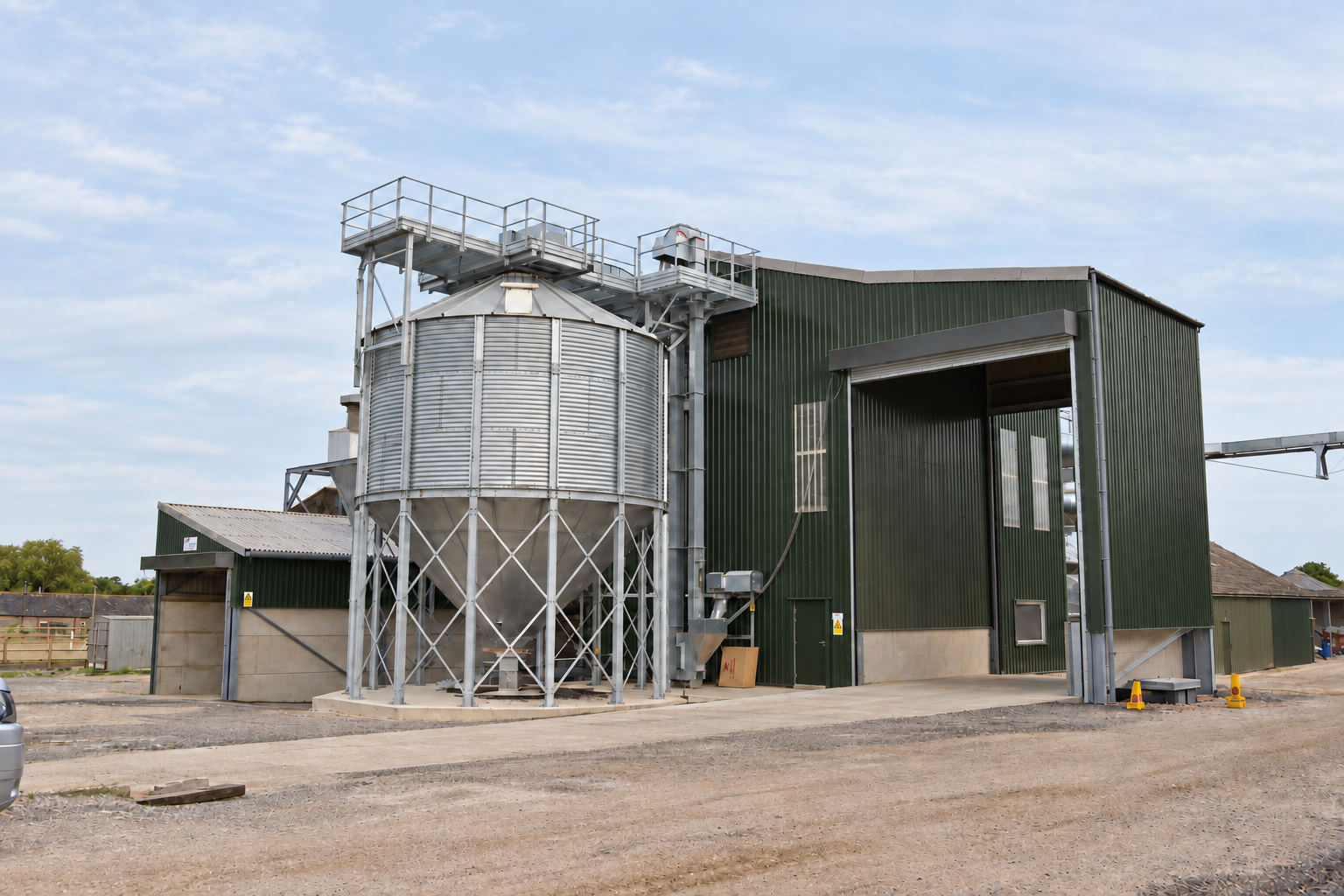 Steel-Framed Grain Stores: Make Room for a Better Harvest