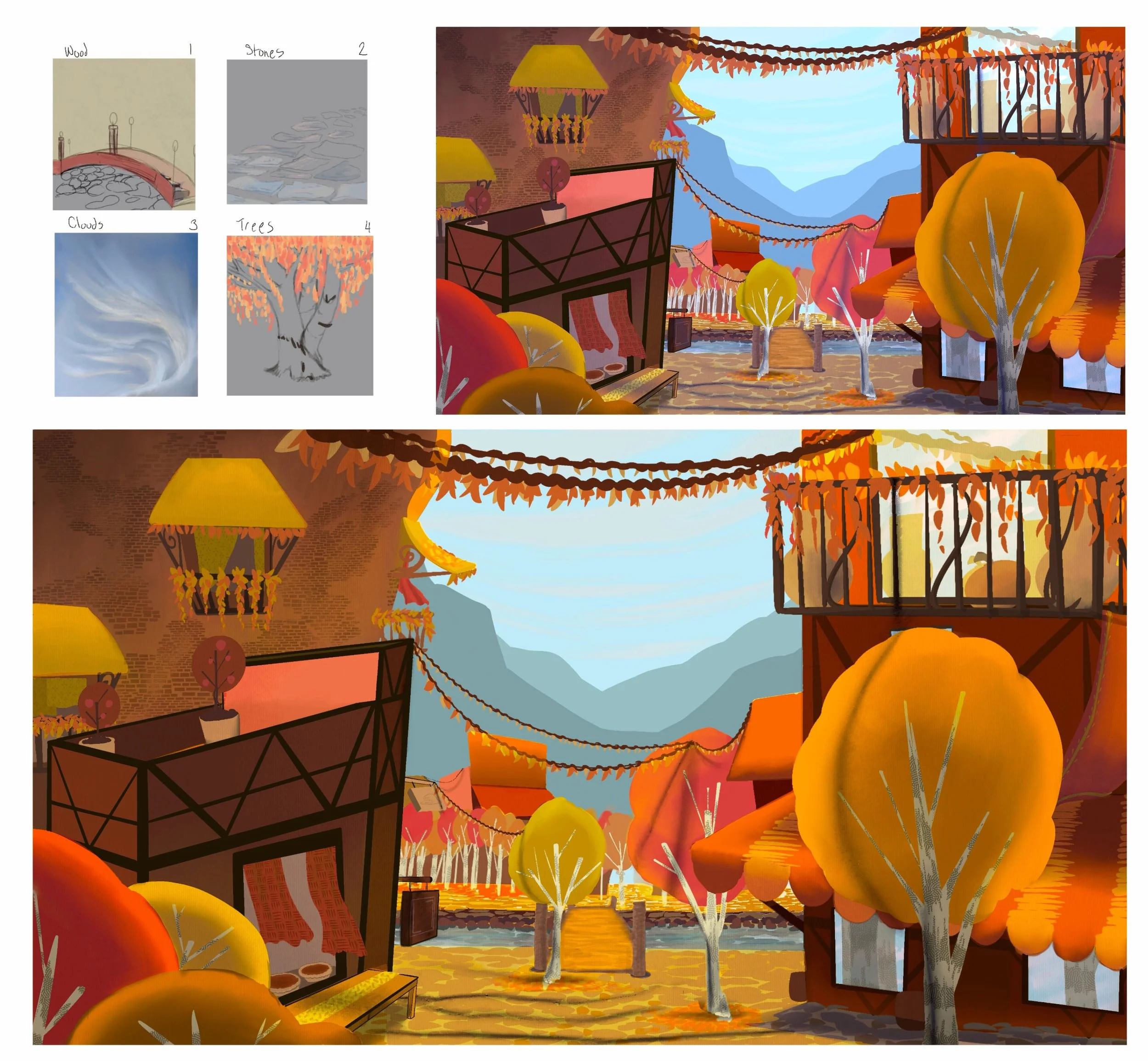 Fall Visualk Visual Development — Alexander Illustrates