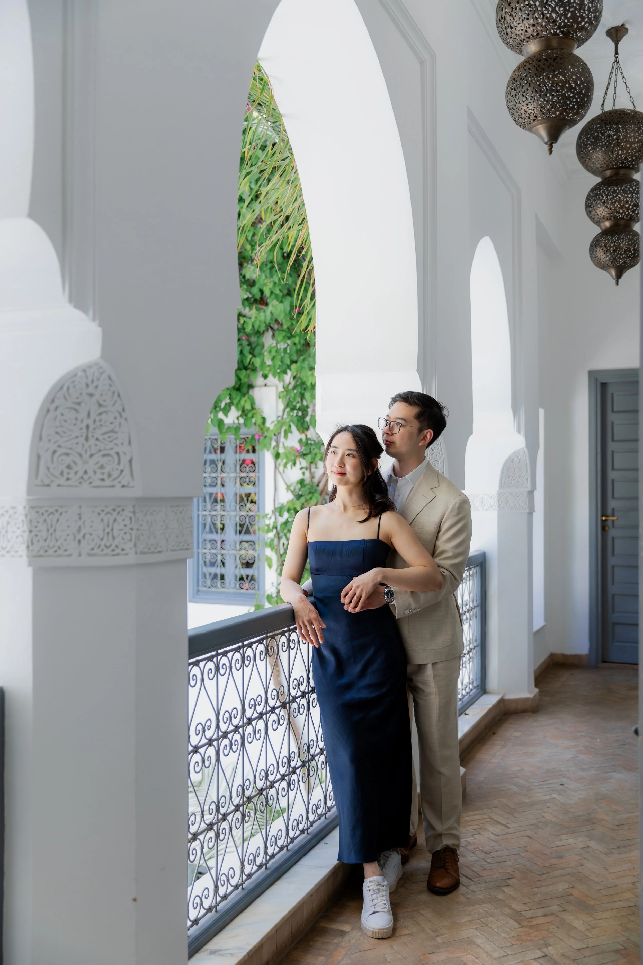 Marrakech wedding photographer- Marrakech engagement photographer- asian couple session in Marrakech- Marrakech photographer- photographe marrakech