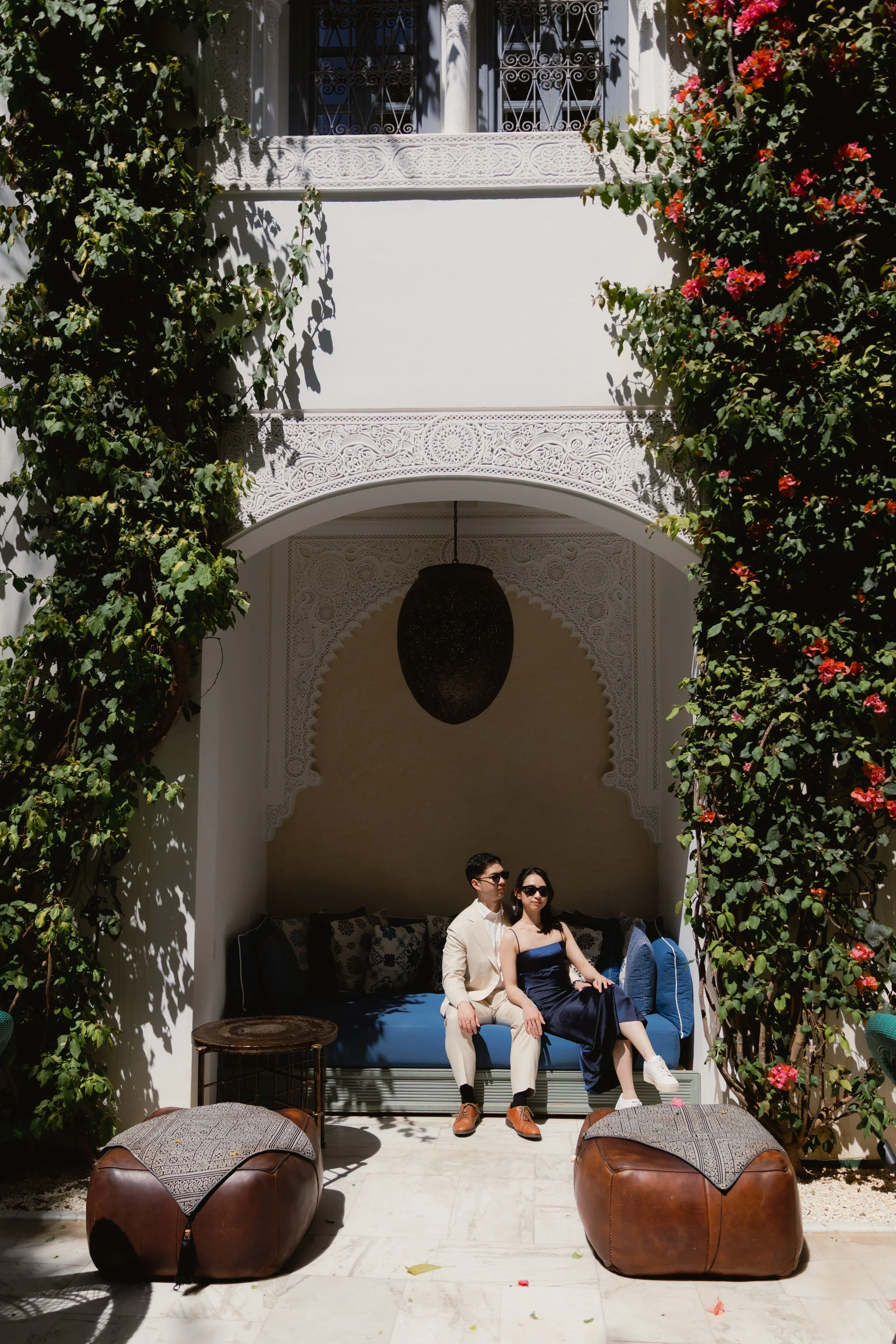 Marrakech wedding photographer- Marrakech engagement photographer- asian couple session in Marrakech- Marrakech photographer- photographe marrakech