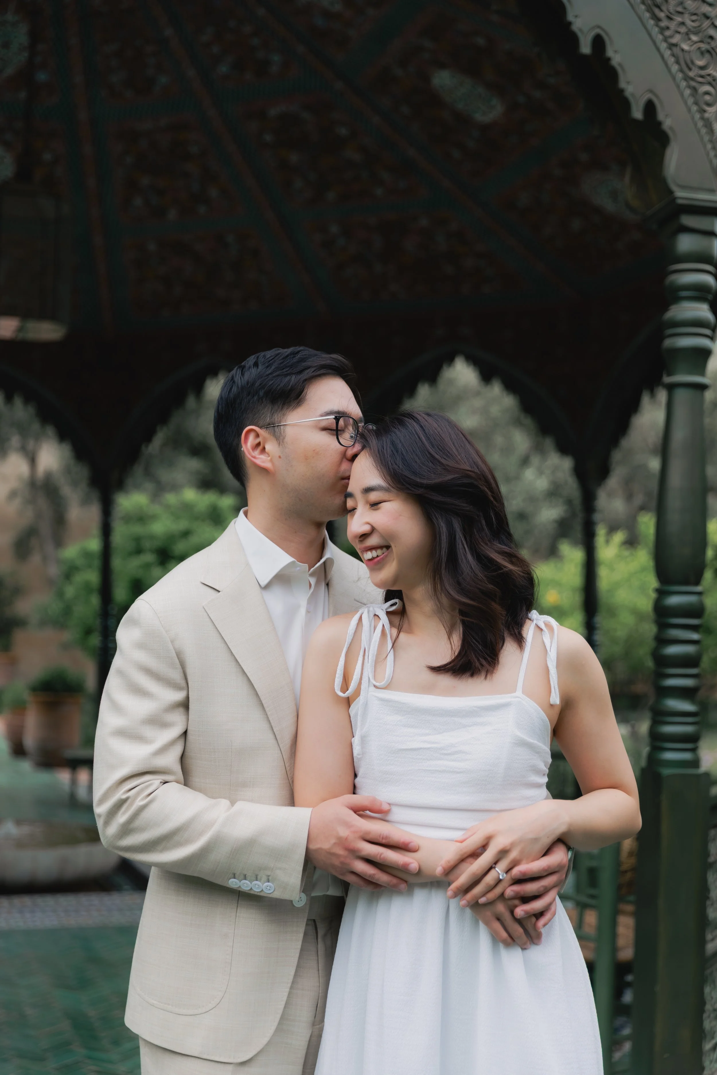 Marrakech wedding photographer- Marrakech engagement photographer- asian couple session in Marrakech- Marrakech photographer- photographe marrakech