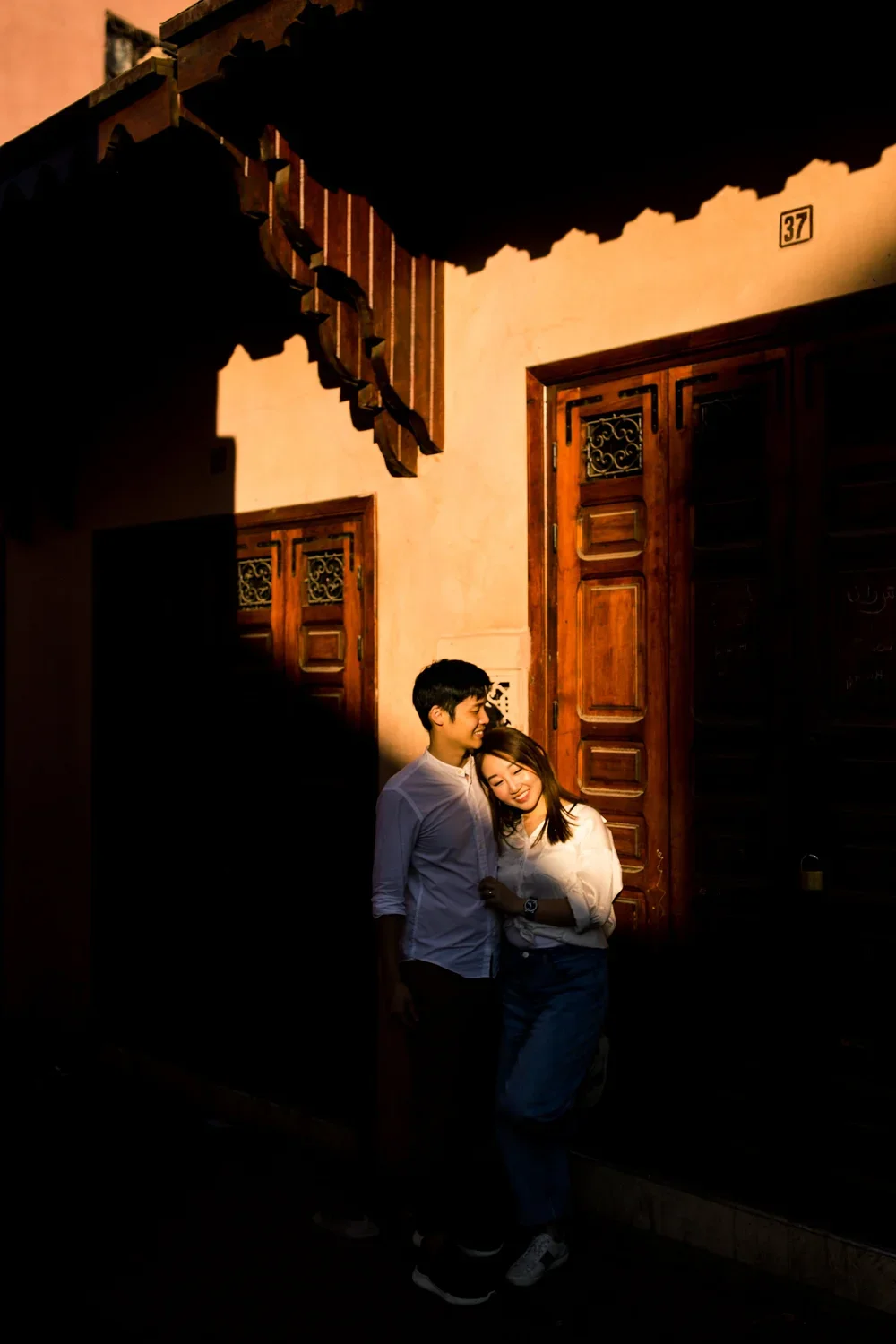 W&B engagement photoshoot in Marrakech