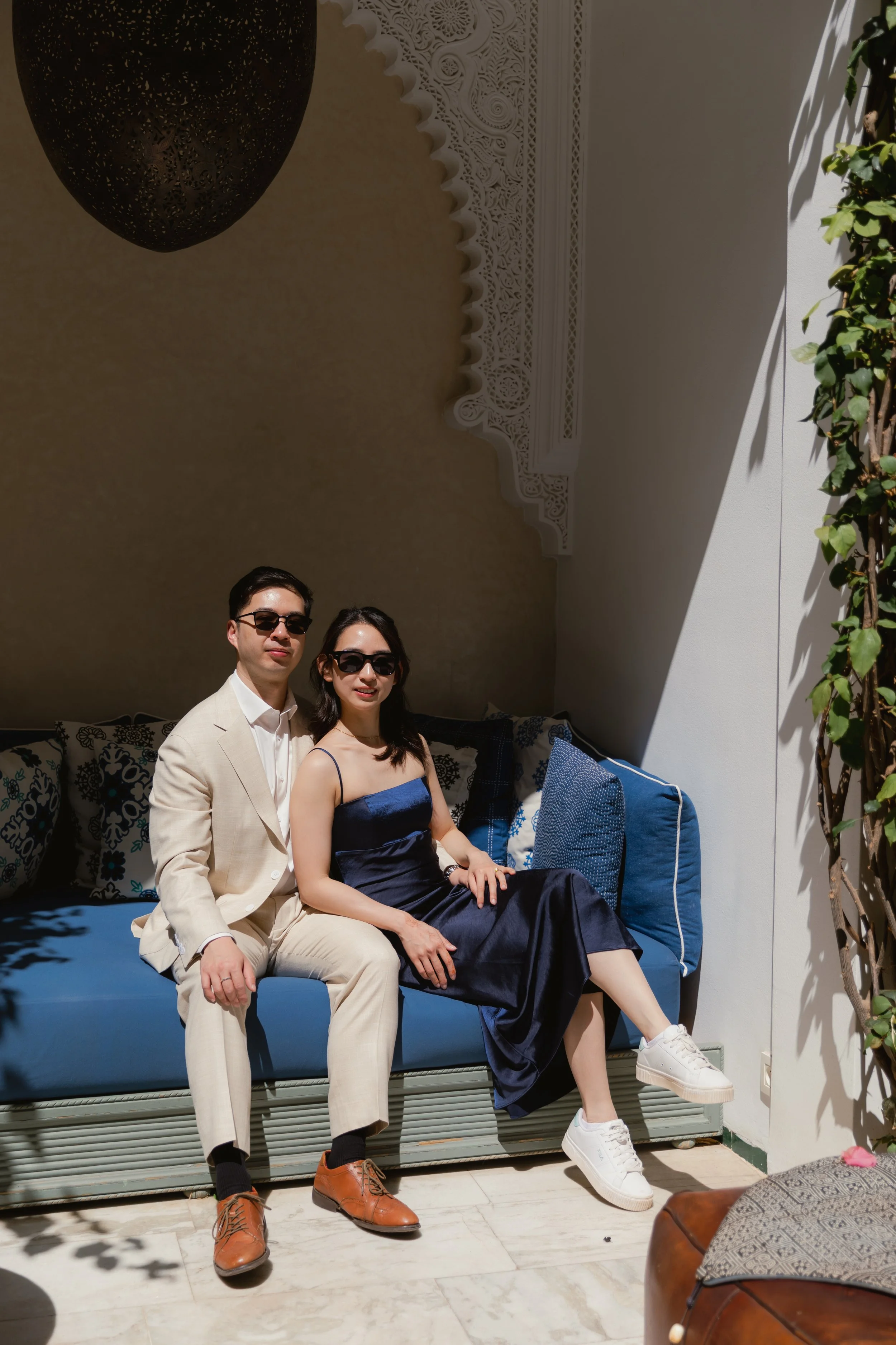 Marrakech wedding photographer- Marrakech engagement photographer- asian couple session in Marrakech- Marrakech photographer- photographe marrakech