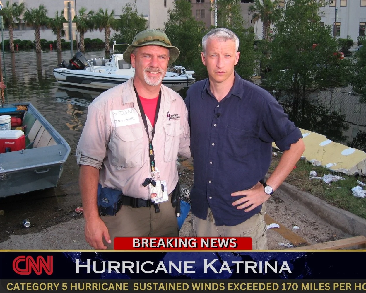 Dan Diamond, MD + Anderson Cooper - Katrina