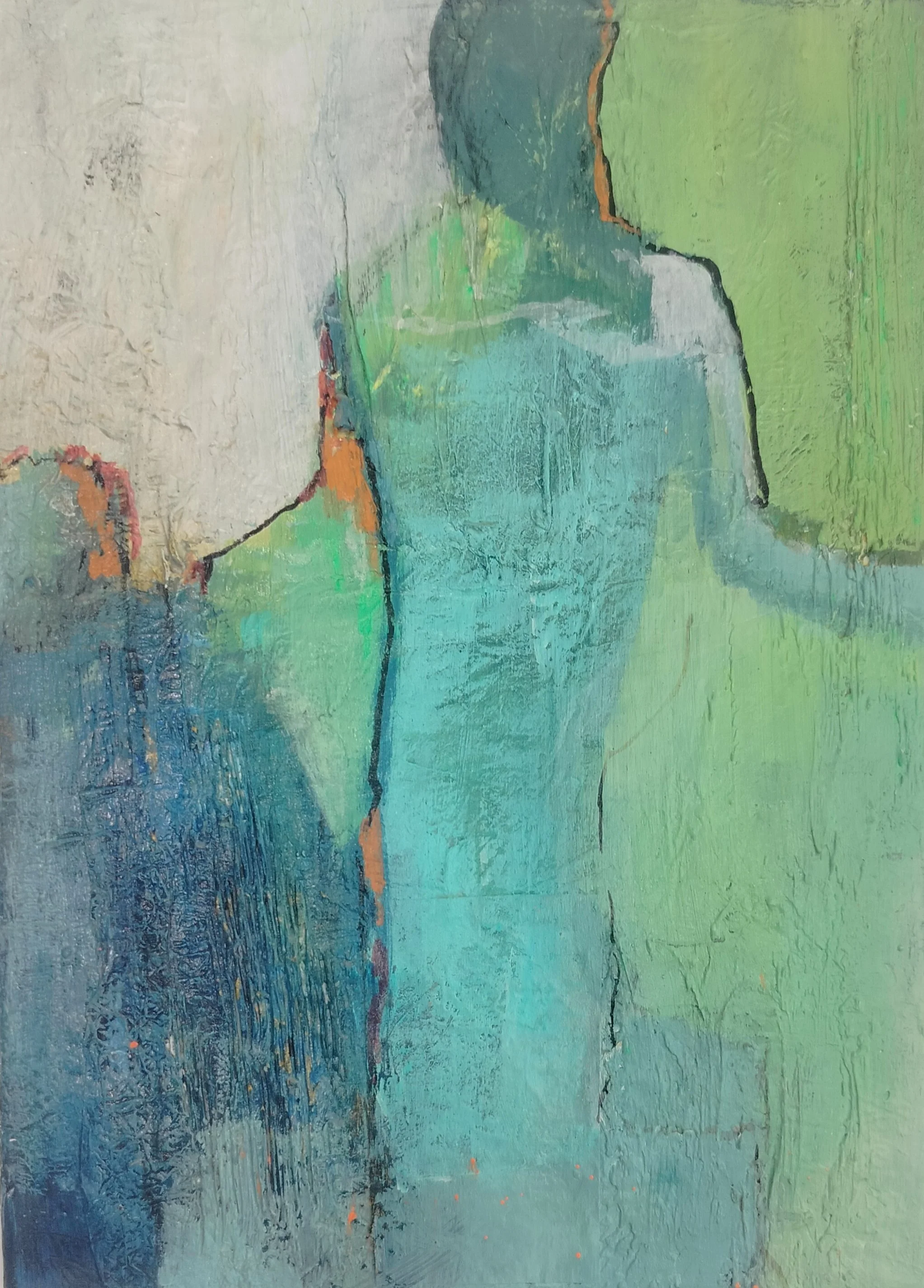 We Never Know What the Future Holds Acrylic on Canvas 25x33cm