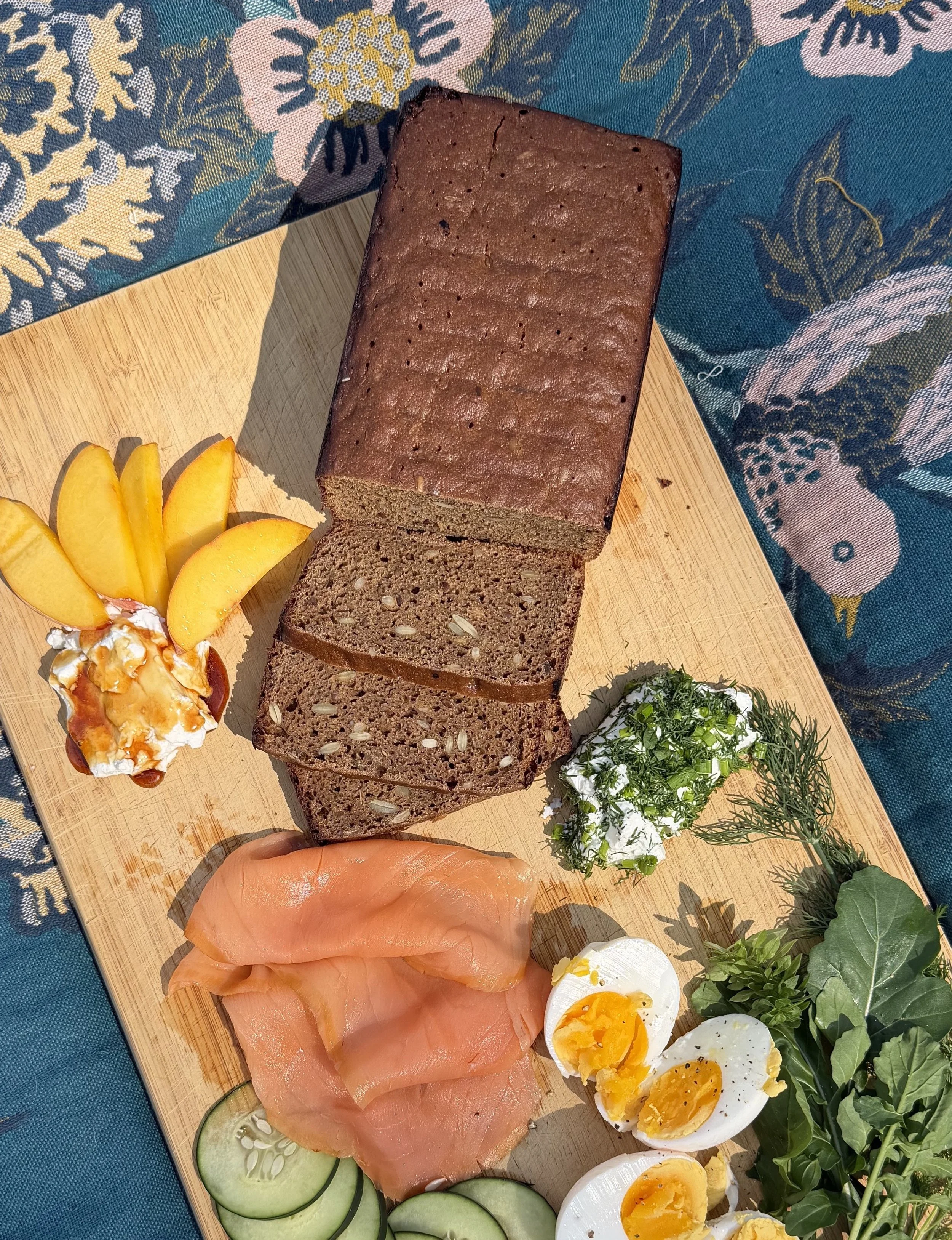 Nordic Seeded Pumpernickel (Half Pullman Style Loaf)