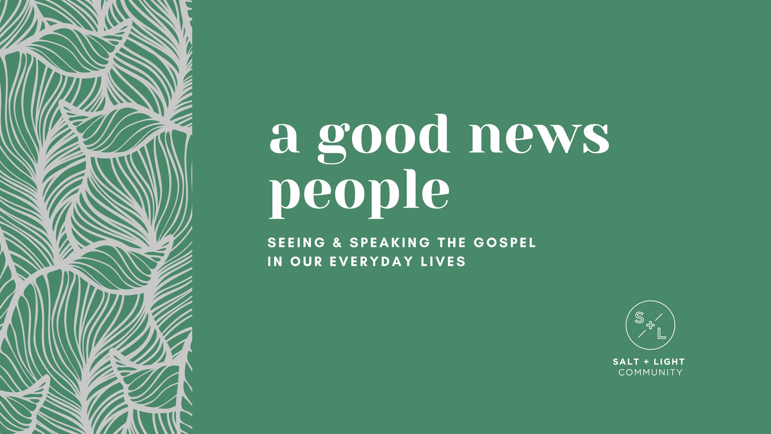Good News for the Hurting &amp; the Lost