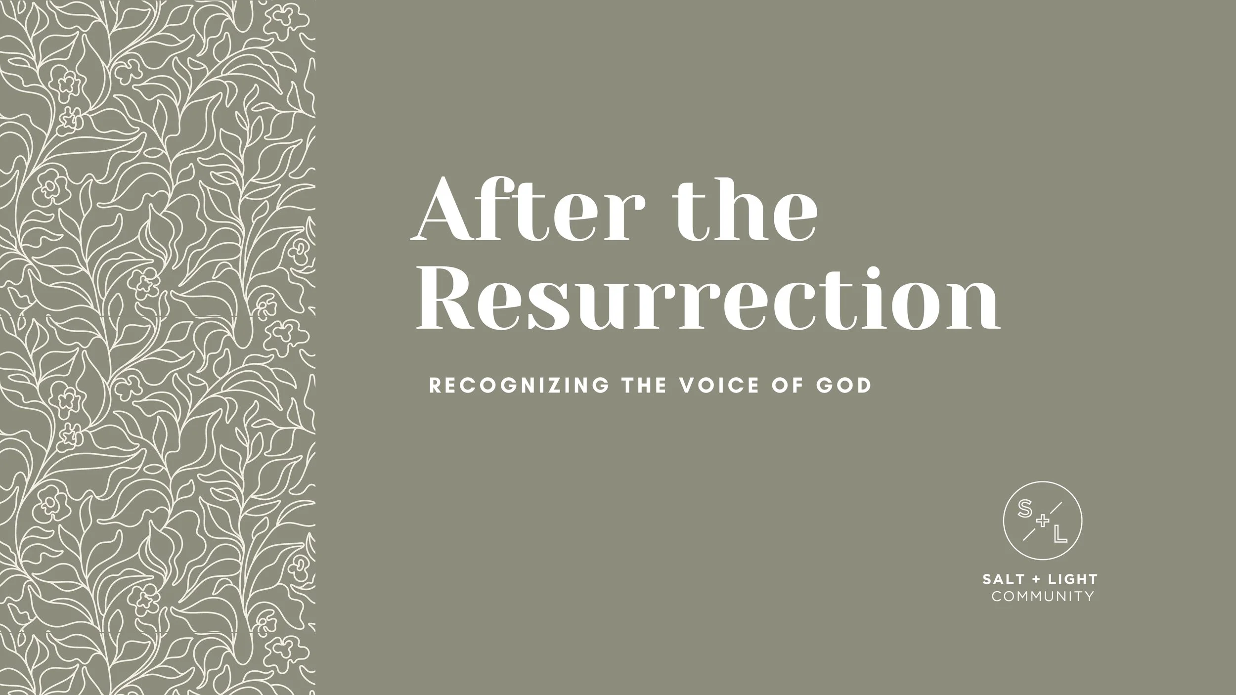 Recognizing the Voice of God