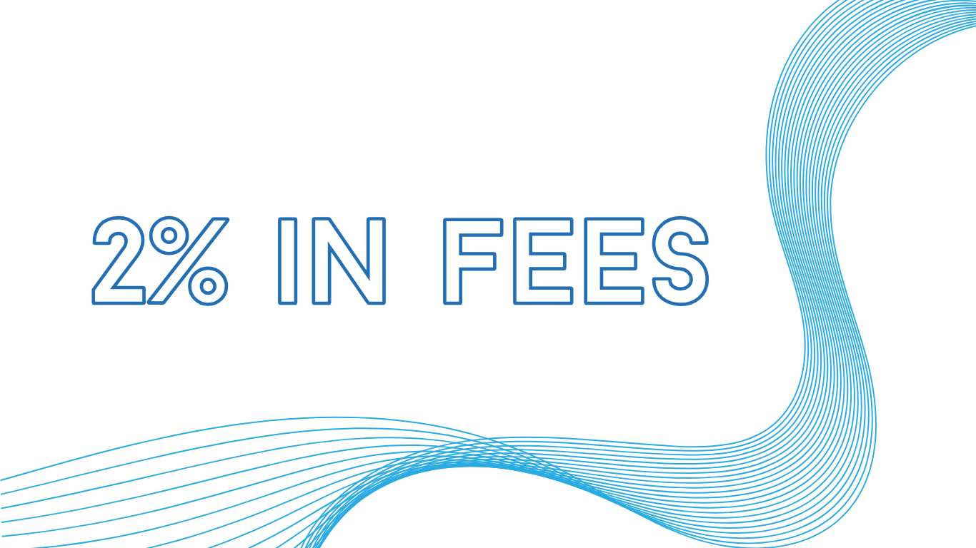2% in fees over time