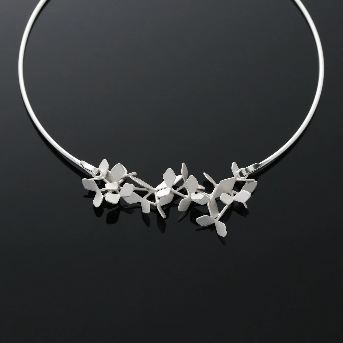 Sparkling Forest simple necklace no3 - Finnish jewelry handcrafted in Lahti.