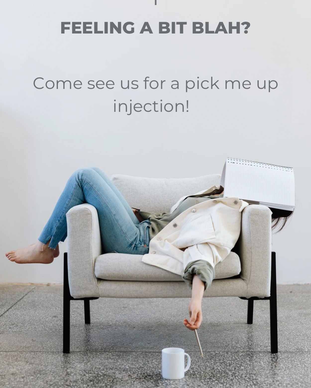 Feeling a bit blah? Allergies got you down? Need a little pick me up? 

We have a number of wellness injections to support your wellness goals! Our injections are administered by licensed nurses in a relaxing &amp; comfortable setting. Packages avail