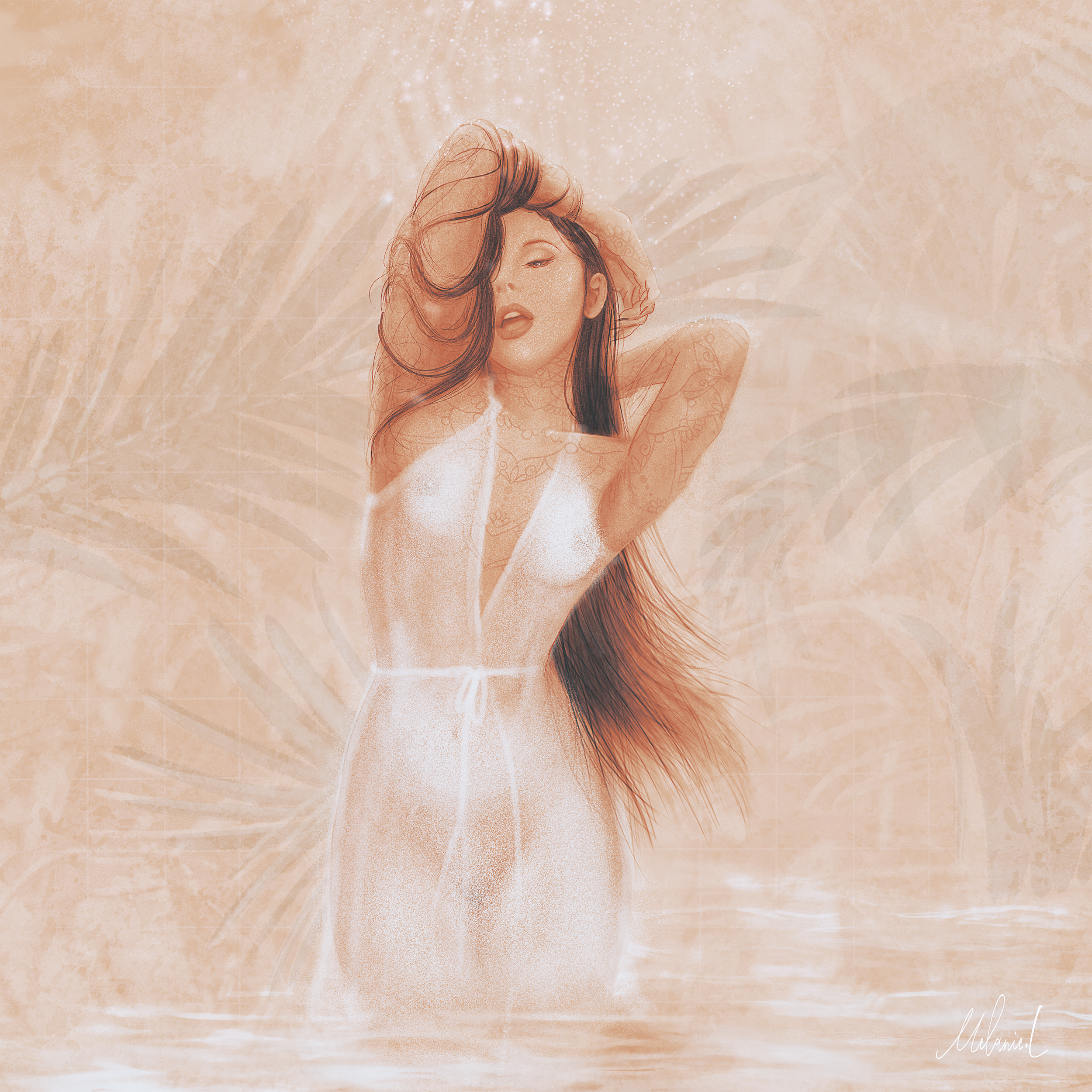 "Bathe" Fine Art Print