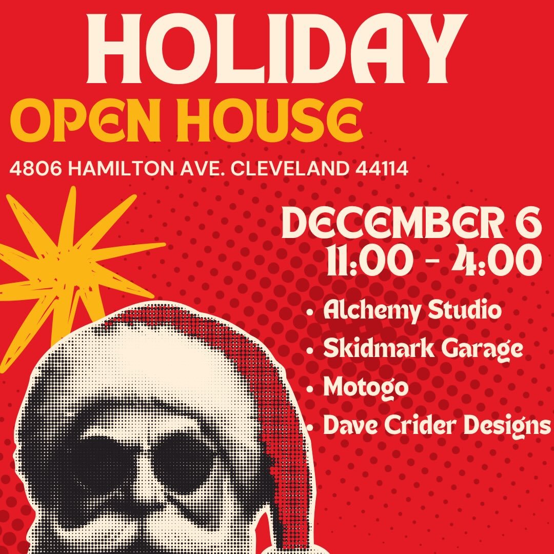 If you haven&rsquo;t already heard, we&rsquo;re having a super cool Holiday Open House on Saturday. Come through and hang with us! 11:00 - 4:00 😎 

And while you&rsquo;re in the neighborhood go see our friends:
@artistsatthetwist 
@vintageboutiquema