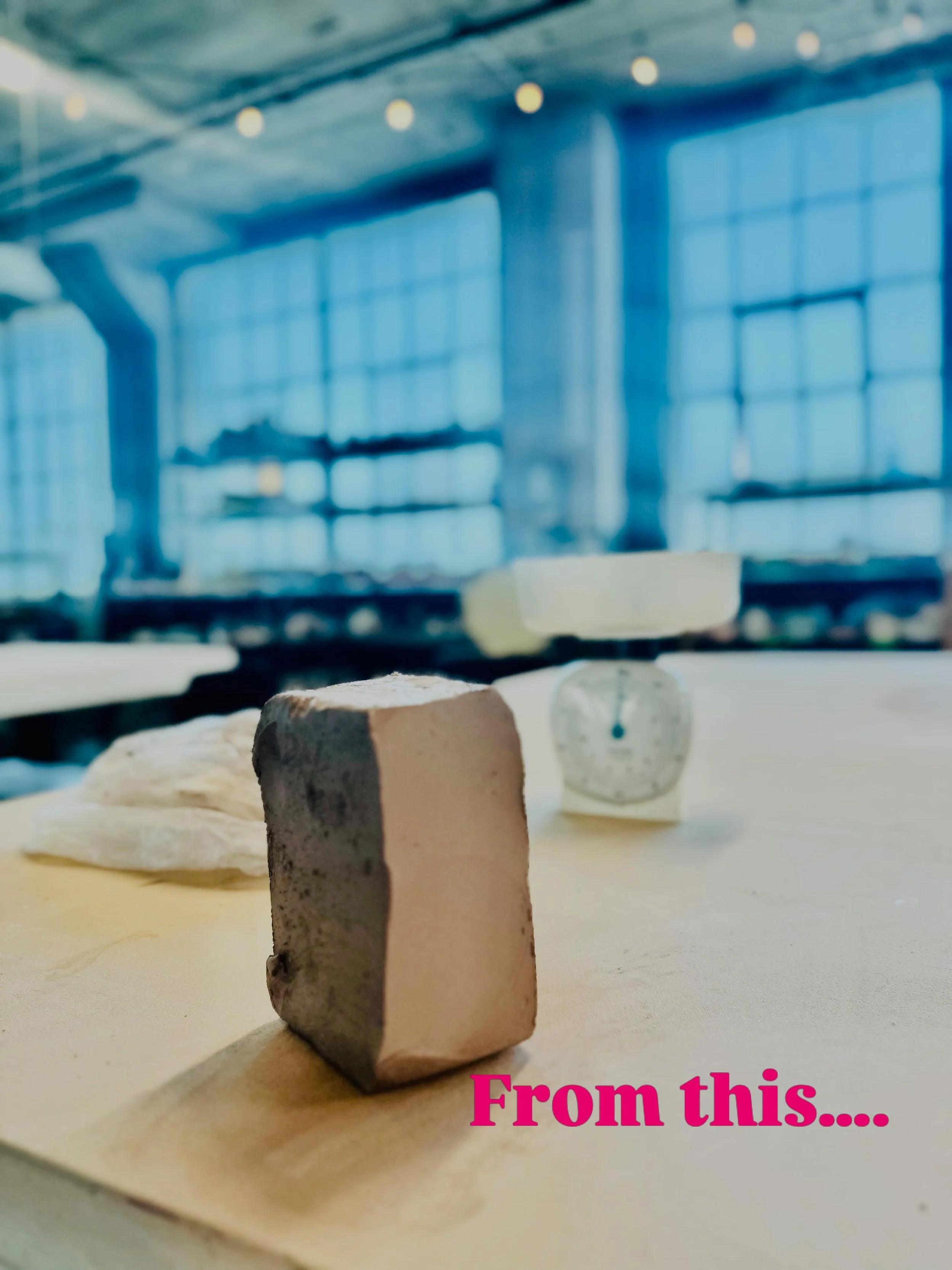 Come take a pottery class with us this summer! We offer short form classes since we know summer is busy for everyone. Our three class passes will give you the perfect intro and allow those with a bit of experience to create and hone their technique. 