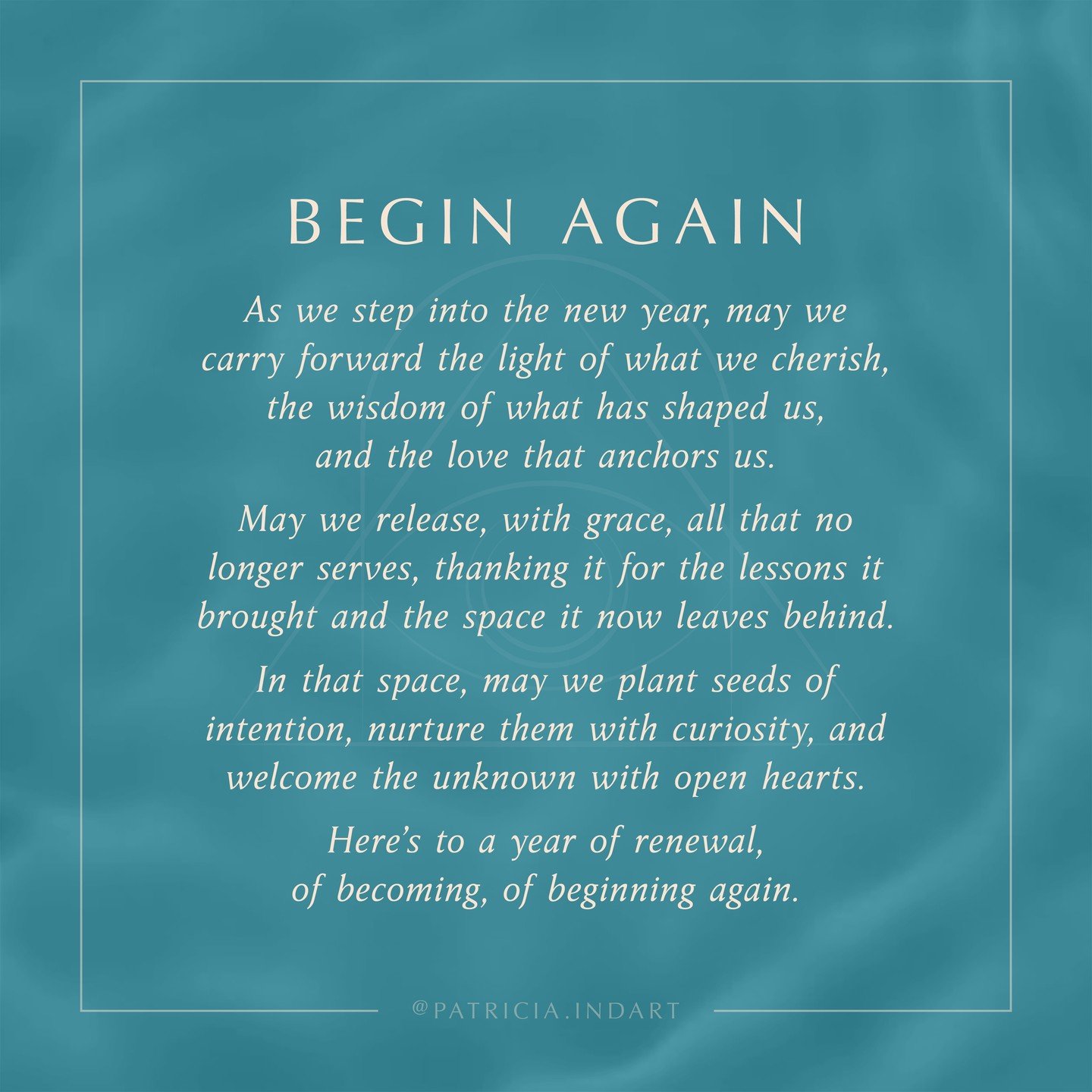 ✨ Welcome, 2025 ✨

A new year is here, and with it comes the energy of fresh starts, quiet reflection, and infinite possibilities.

As I look back on 2024, I feel so much gratitude for the connections, conversations, and moments of growth we&rsquo;ve