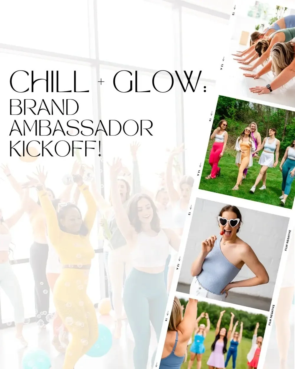 Chill + Glow: Brand Ambassador Kickoff!