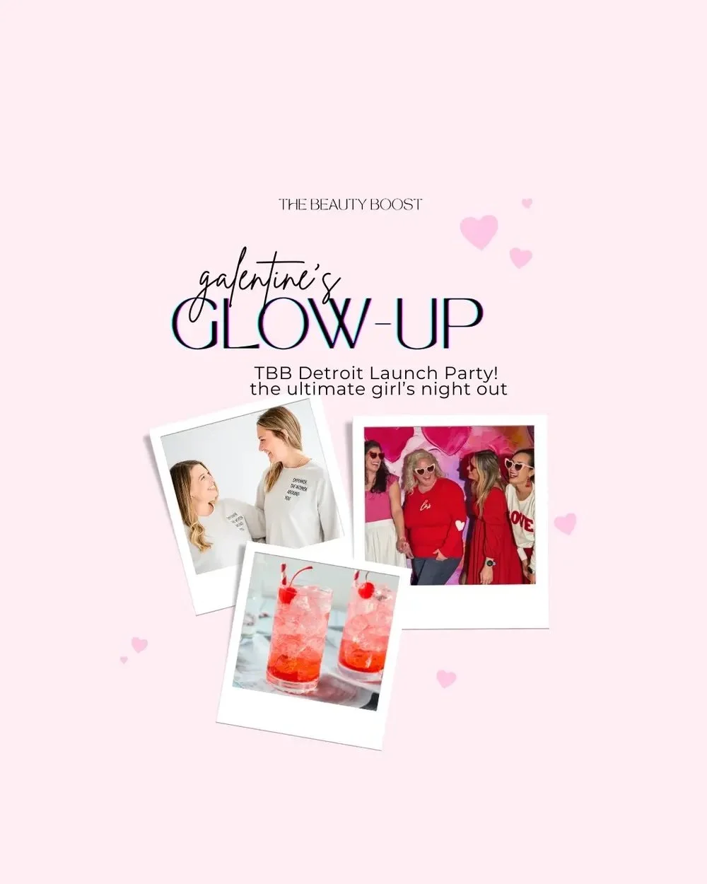 Galentine's Glam + Glow - TBB Detroit Launch