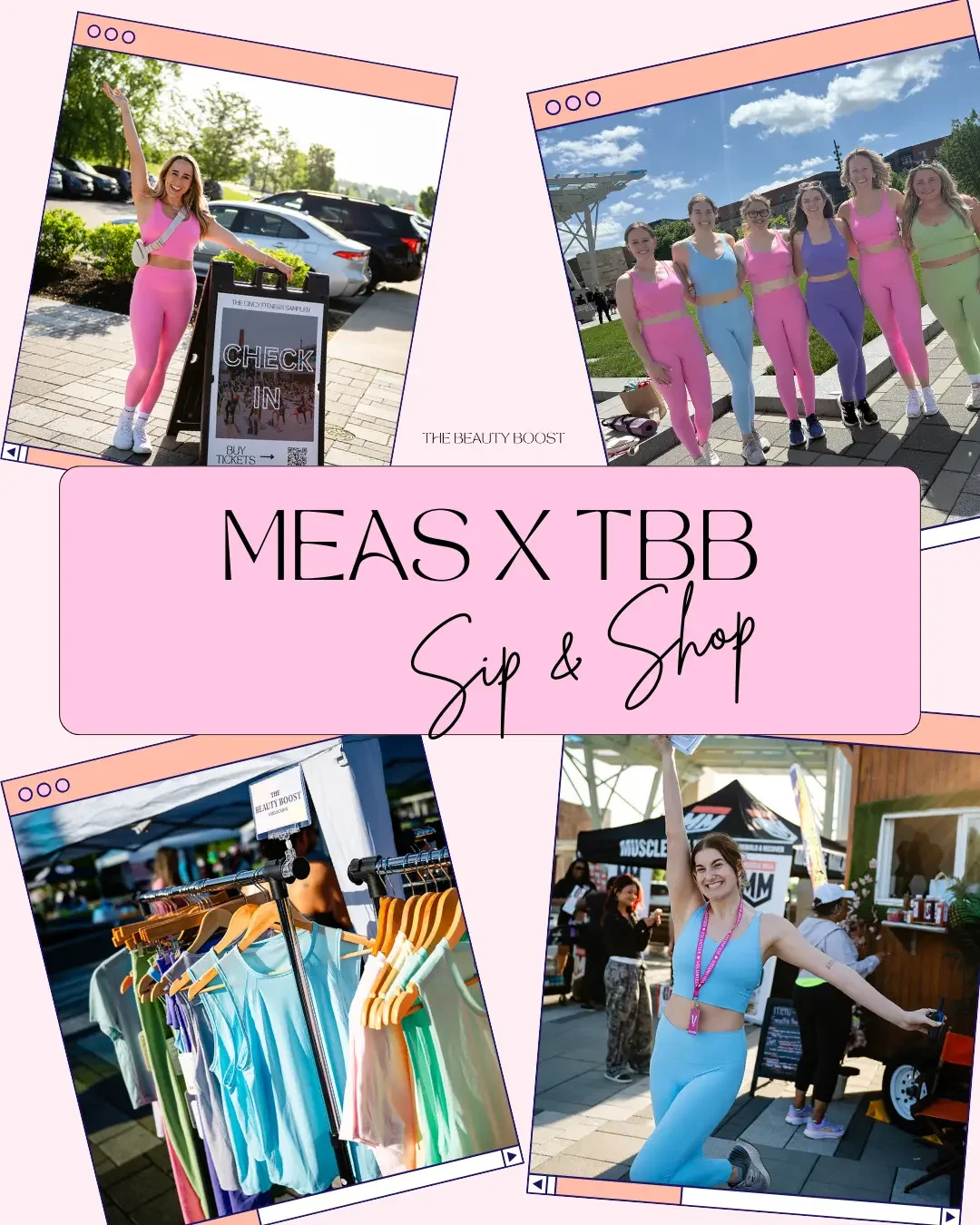 MEAS x TBB: Fitness Sampler Collection Sip & Shop