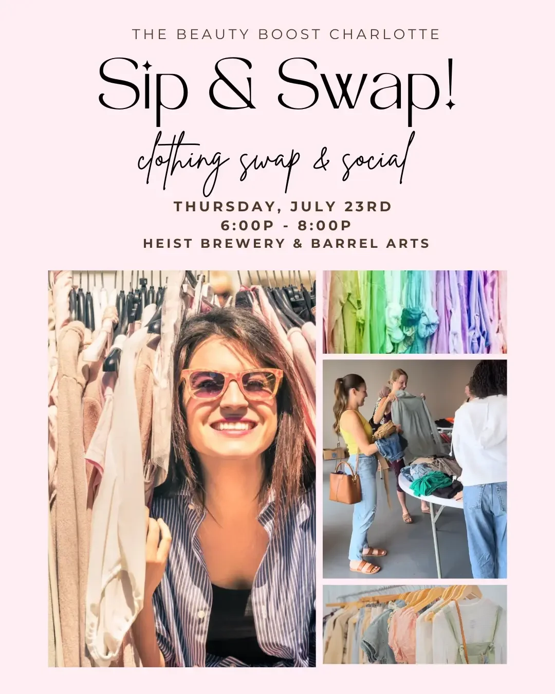Sip & Shop: Clothing Swap