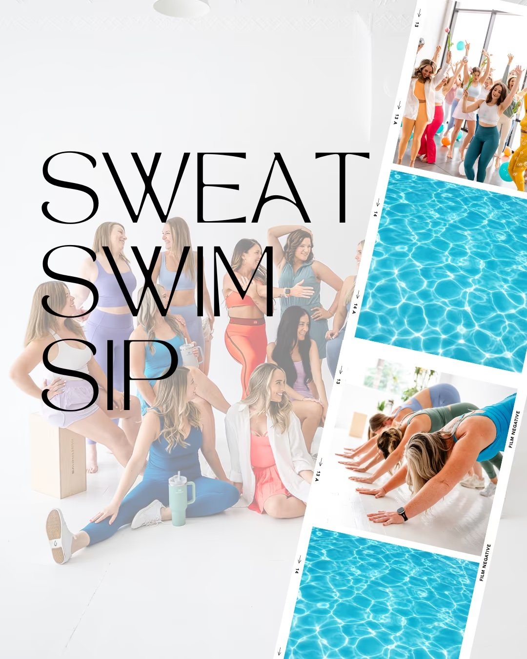 Sweat, Swim, & Sip