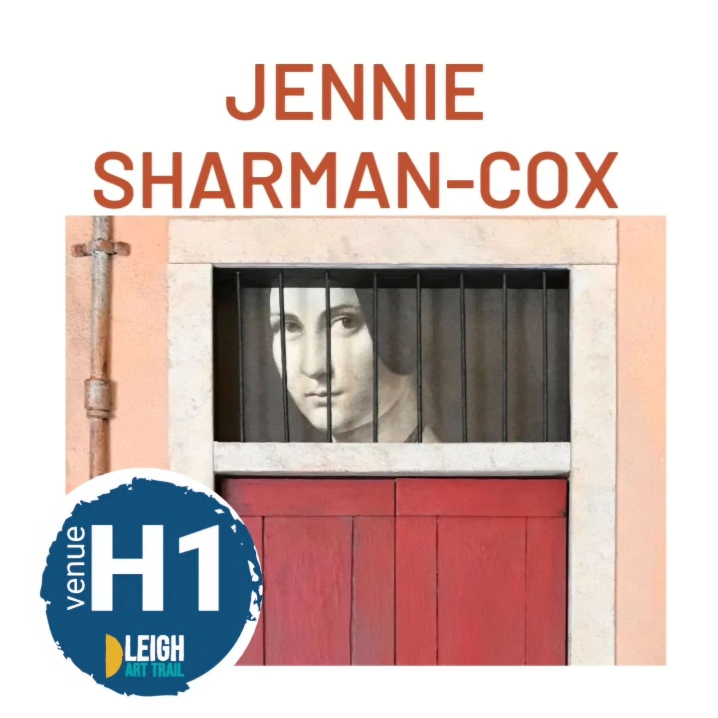 We're sooooo excited to present the first of our home venue artists -  Jennie Sharman-Cox @jenniesharmancox
.
All our home venues cordially invite you to see their artwork &amp; workspaces at their place of residence! Swipe to pic10 for the map &amp;