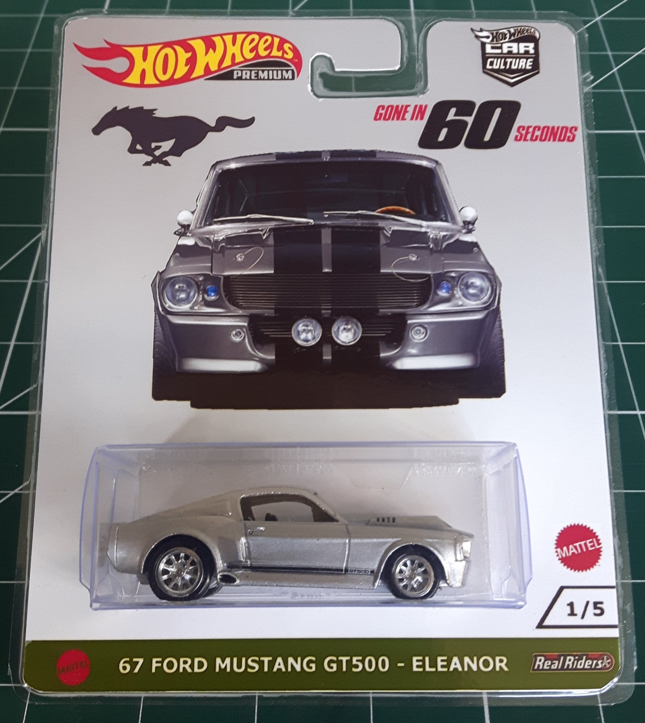 Ford Mustang Eleanor GT500 - Carded - Gone in 60 Seconds - Hot Wheels ...