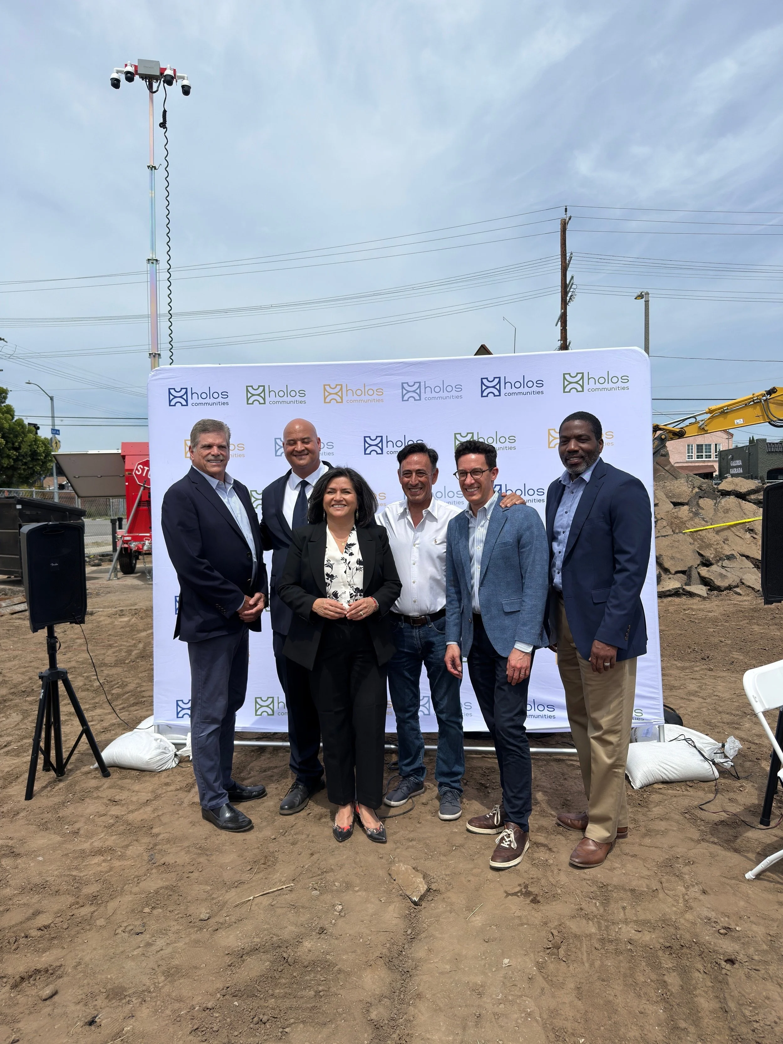Holos Breaks Ground on Safe Harbor I - providing Family housing through alternative funding solutions