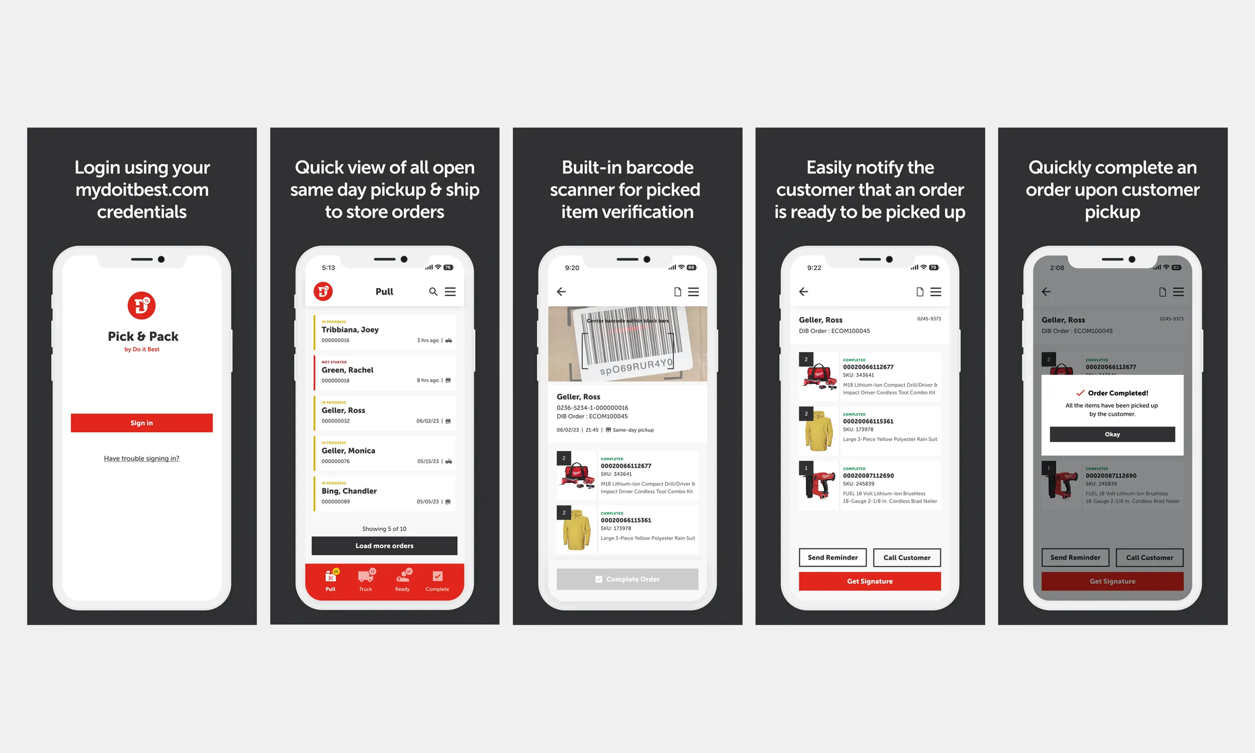 As E-commerce orders grew, member stores lacked a fast, reliable way to fulfill same-day pickup and ship-to-store orders, resulting in operational delays and friction. The Pick & Pack App streamlined store fulfillment, enabling faster, more reliable 