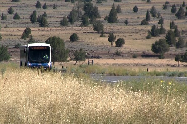 On the road with Lassen Rural Bus!