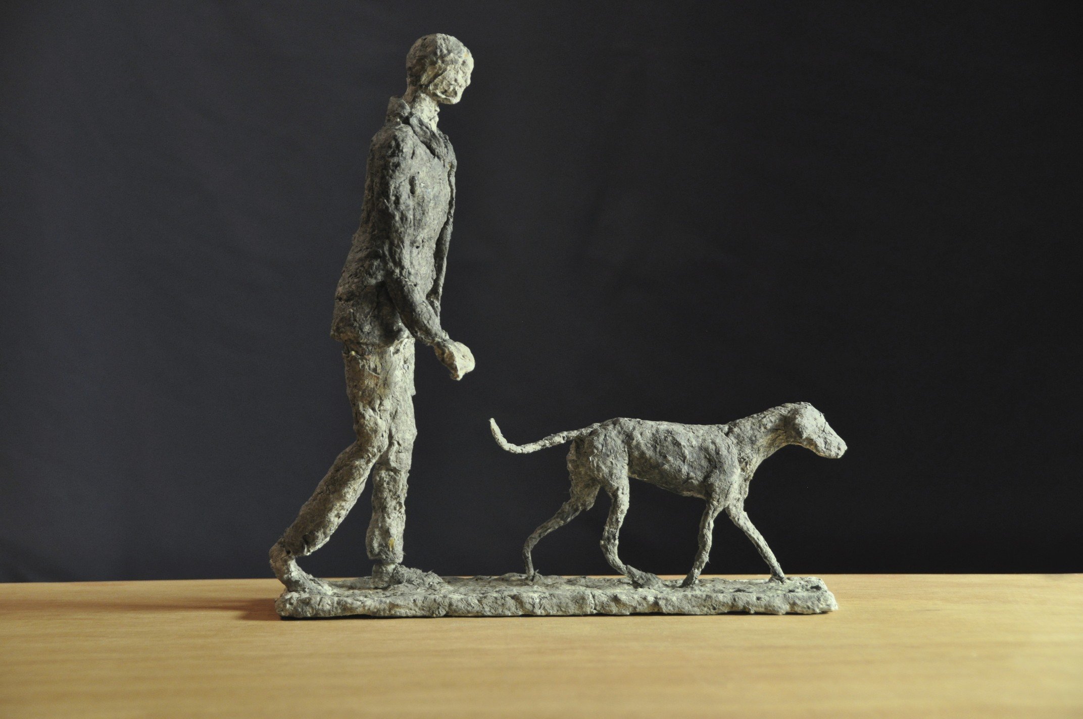 When We Walk. Paper Mache.