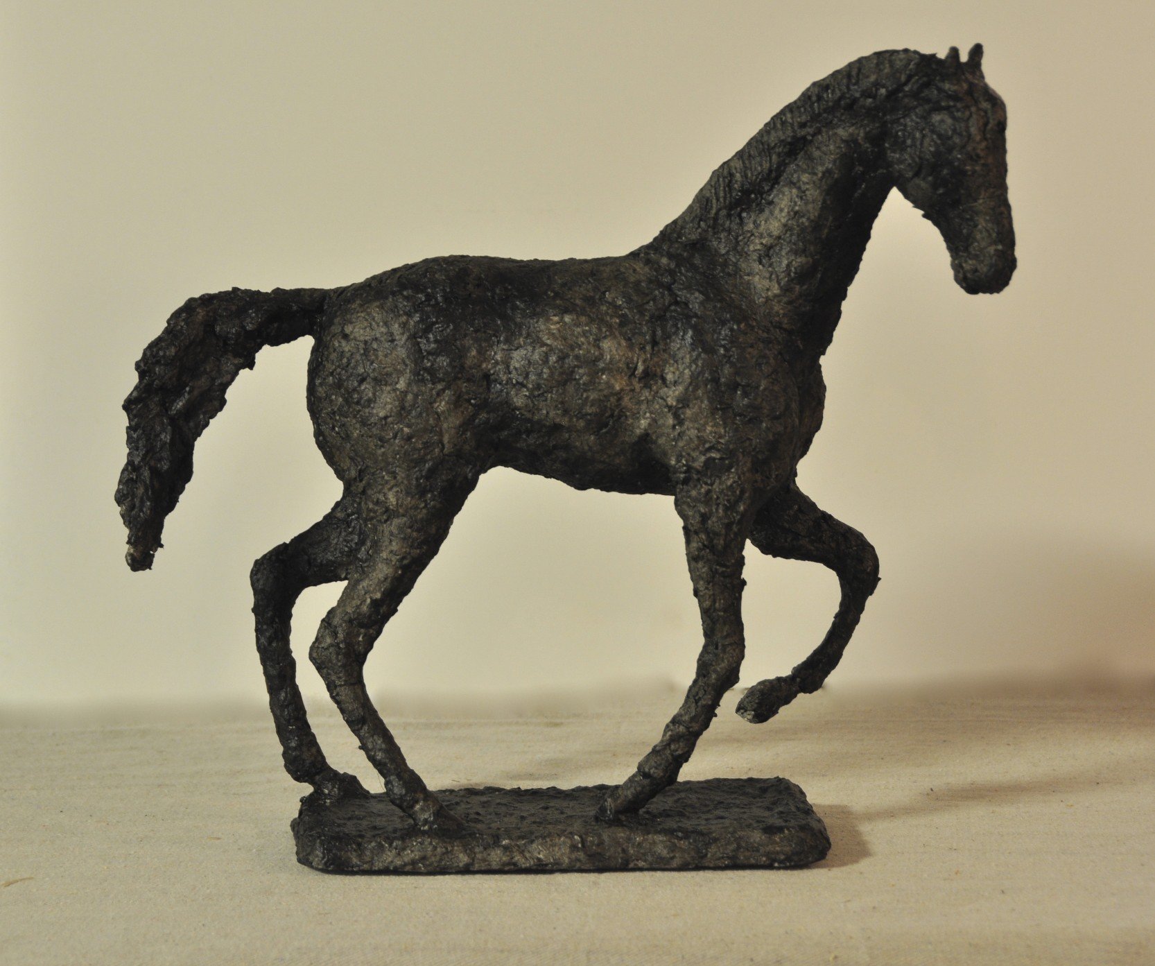 Pirouette. Paper Mache.