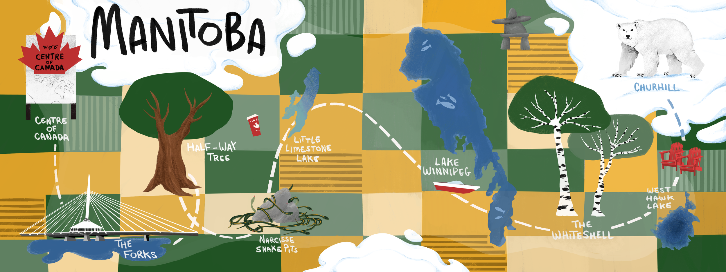 Manitoba Map