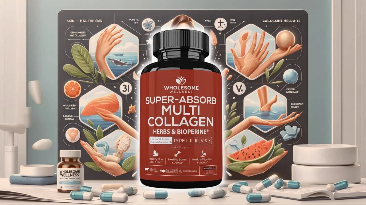 Wholesome Wellness Multi Collagen Pills Review